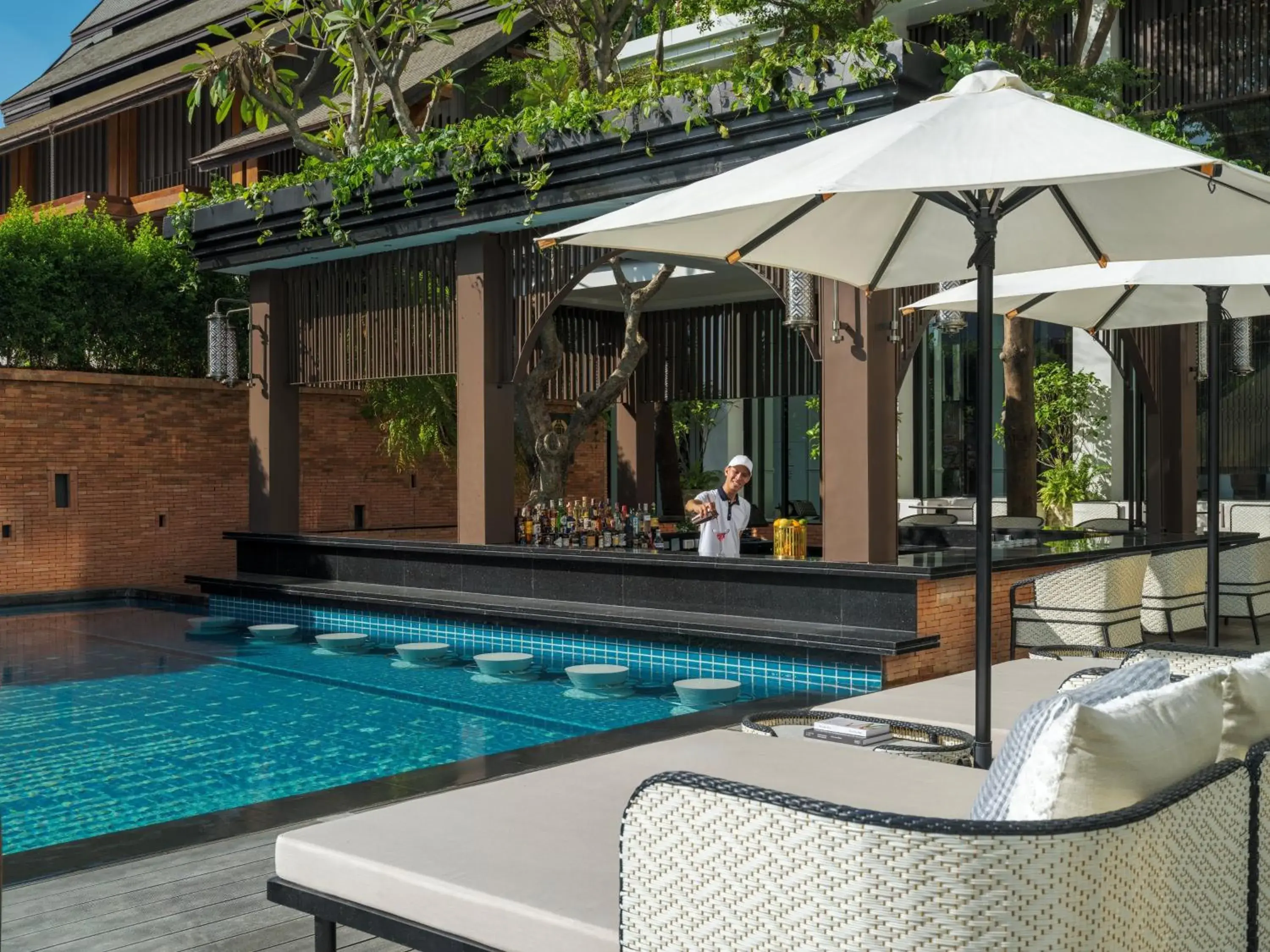 Lounge or bar, Swimming Pool in InterContinental Chiang Mai Mae Ping, an IHG Hotel