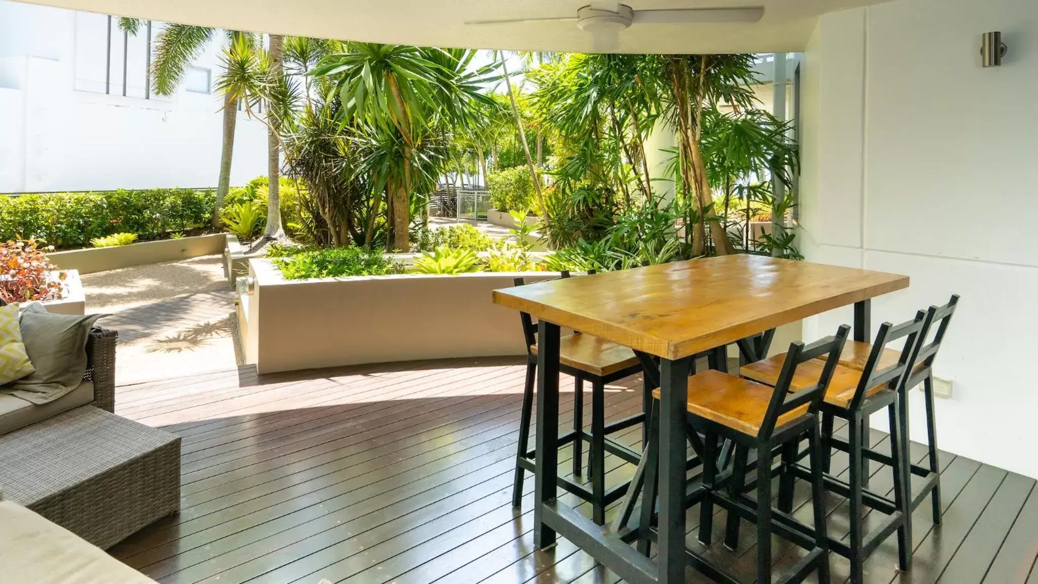 Patio in Vision Apartments