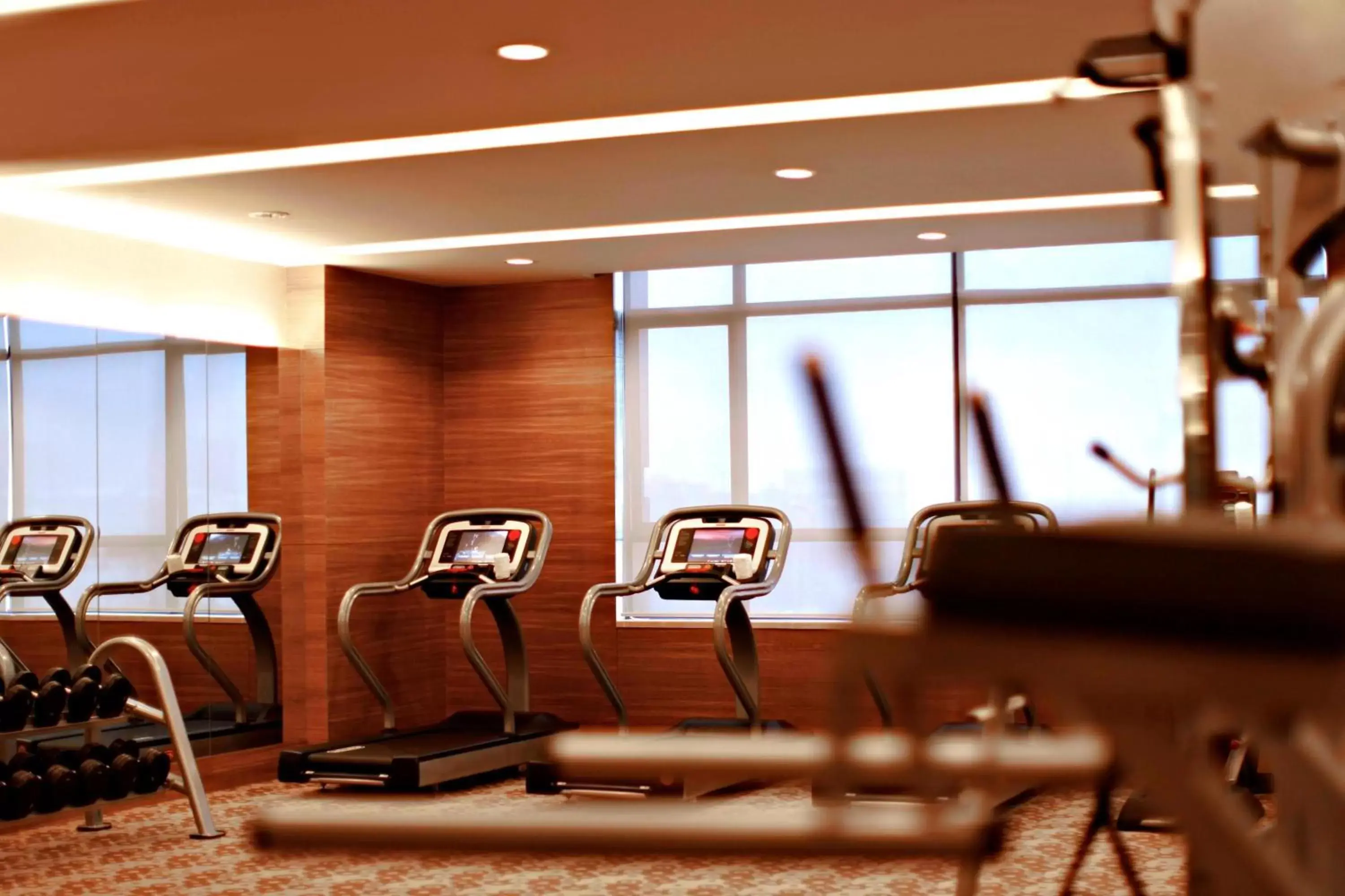 Fitness centre/facilities, Fitness Center/Facilities in Courtyard by Marriott Kunshan