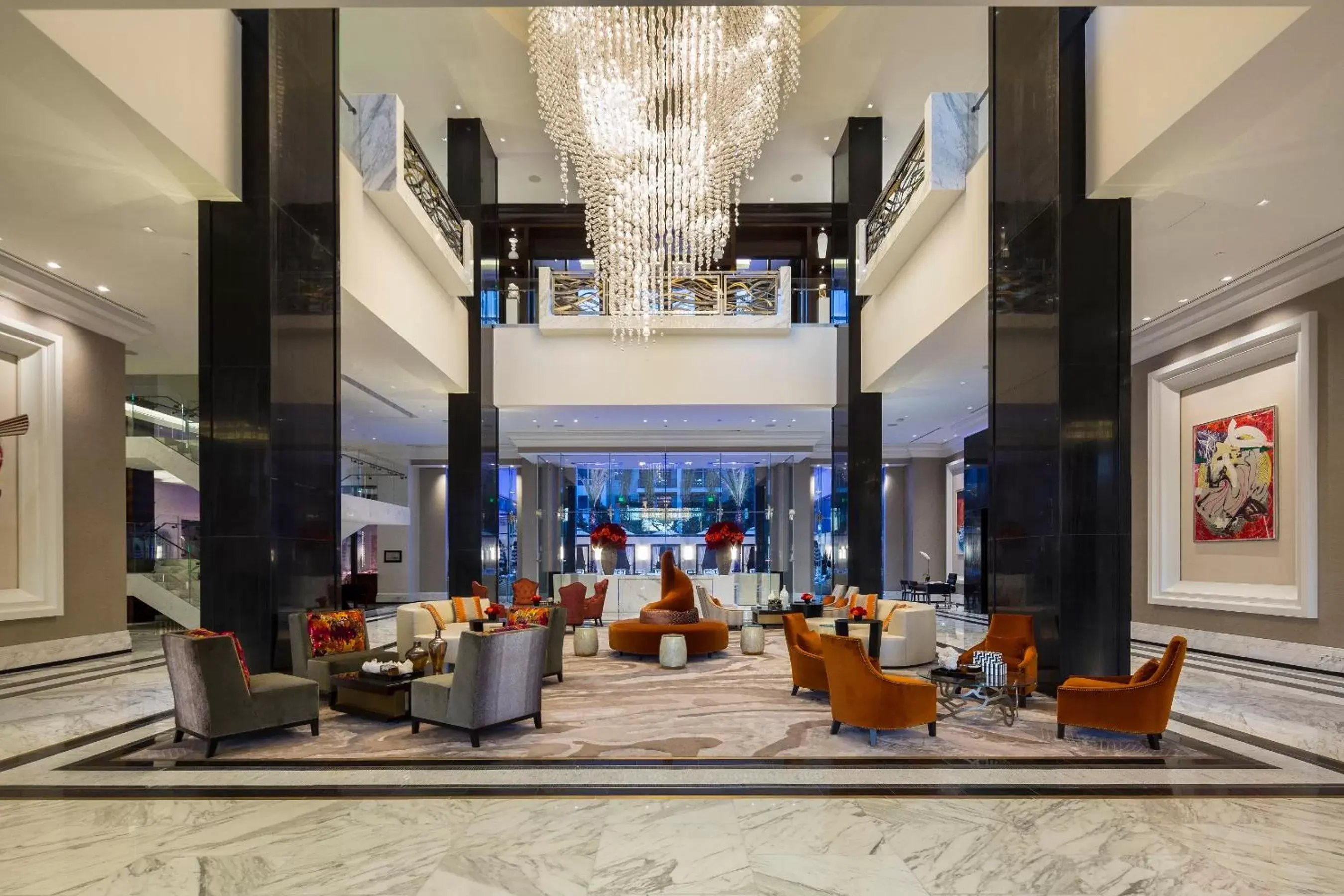Lobby or reception in The Post Oak Hotel