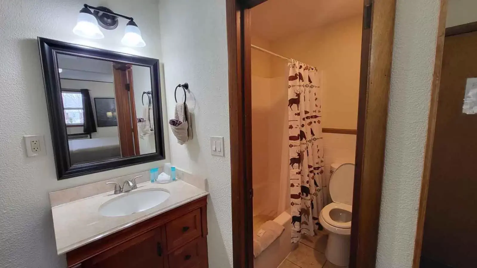 Toilet, Bathroom in Hunter's Friend Resort Near Table Rock Lake