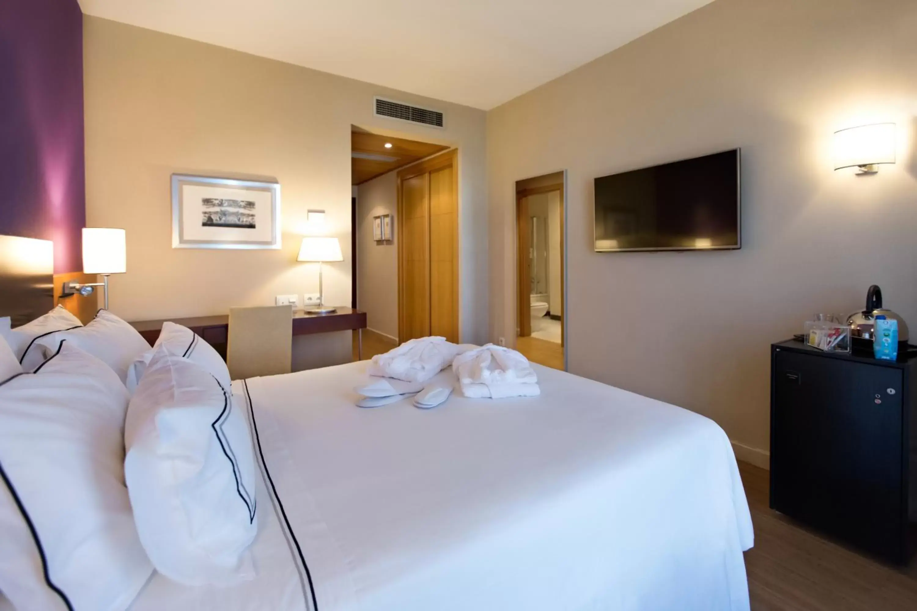 Premium Double Room with View in Hotel Salamanca Montalvo Premium Double Room with View in Hotel Salamanca Montalvo