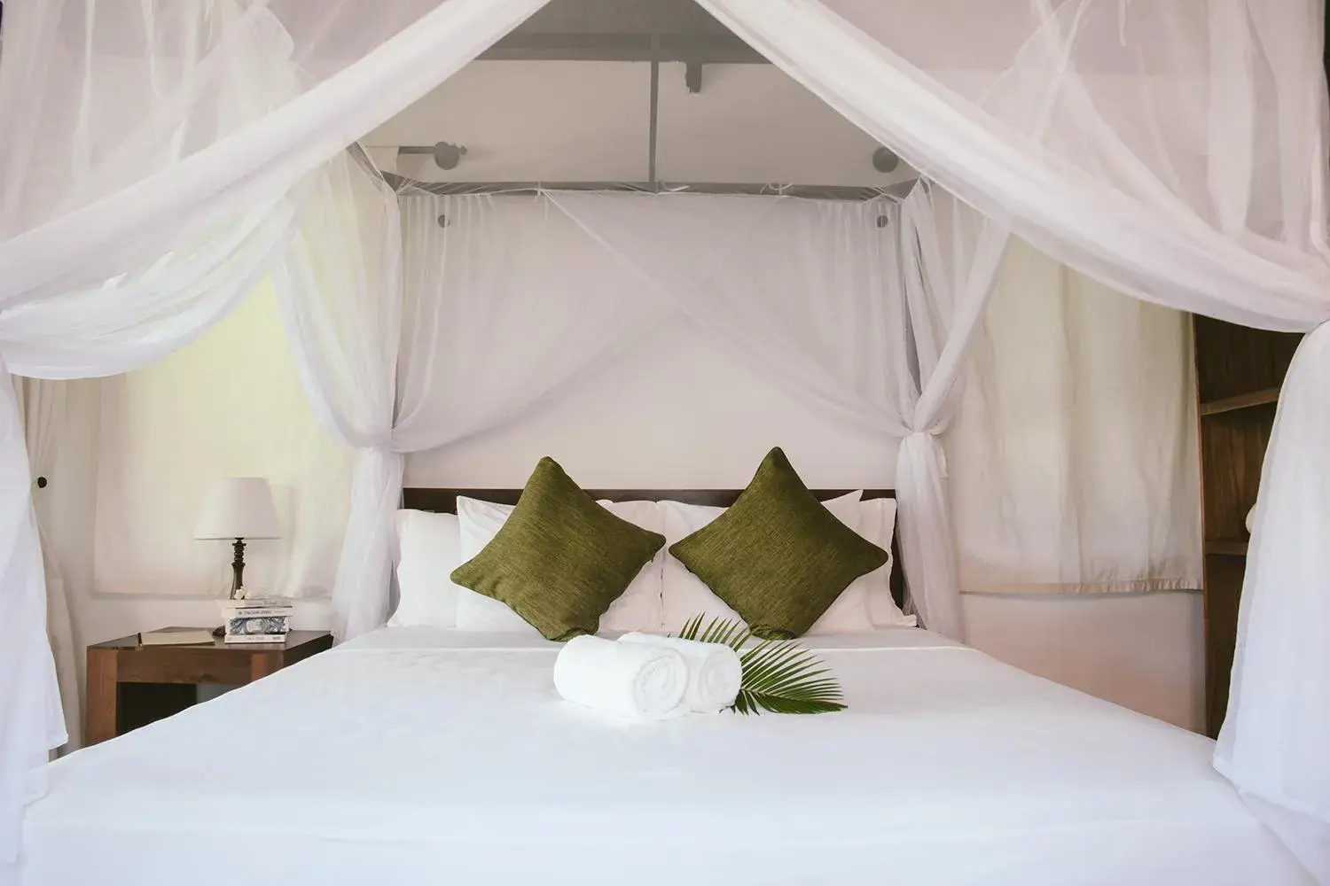 Bed in Thanh Kieu Beach Resort