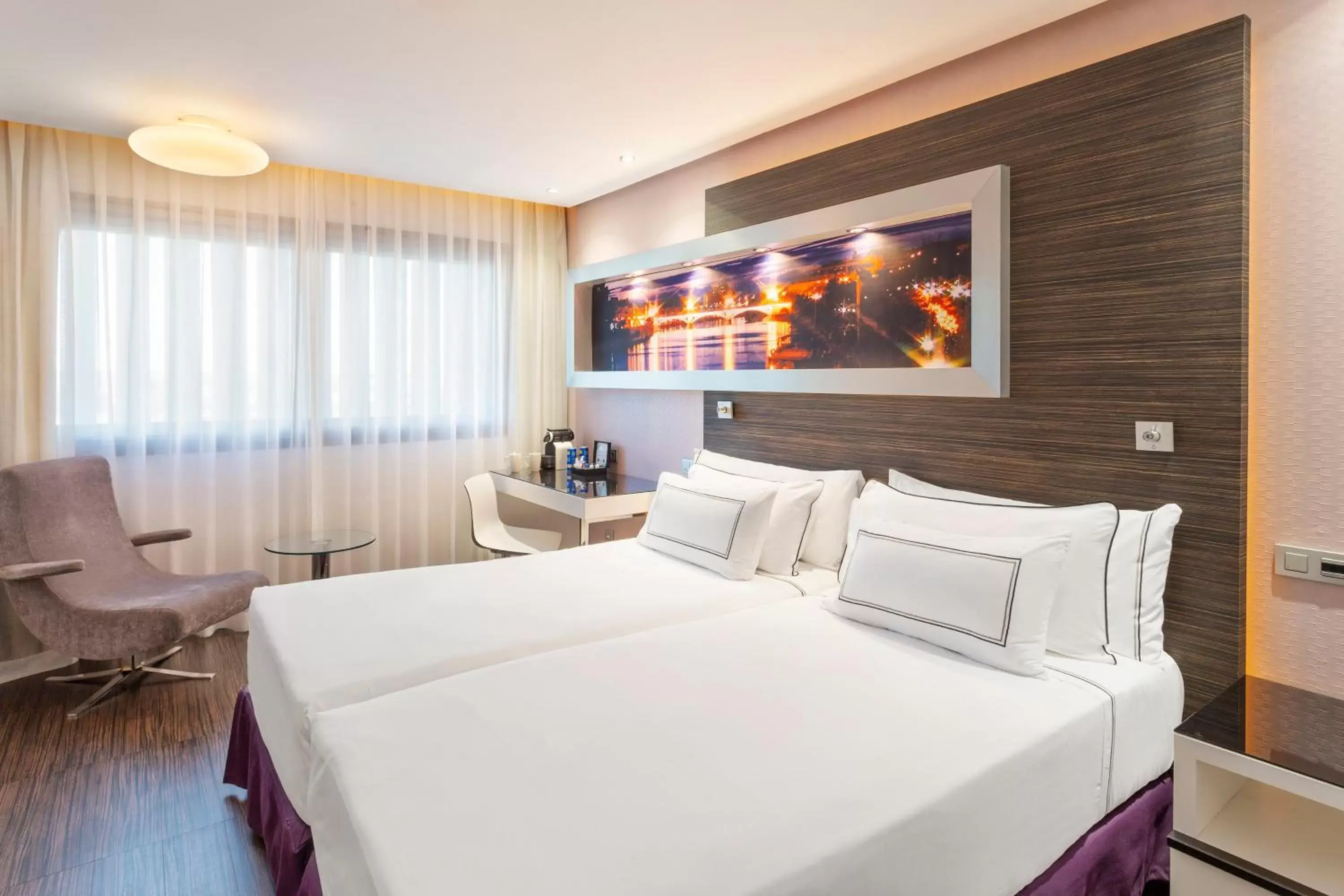 Premium Twin Room in Melia Lebreros Premium Twin Room in Melia Lebreros