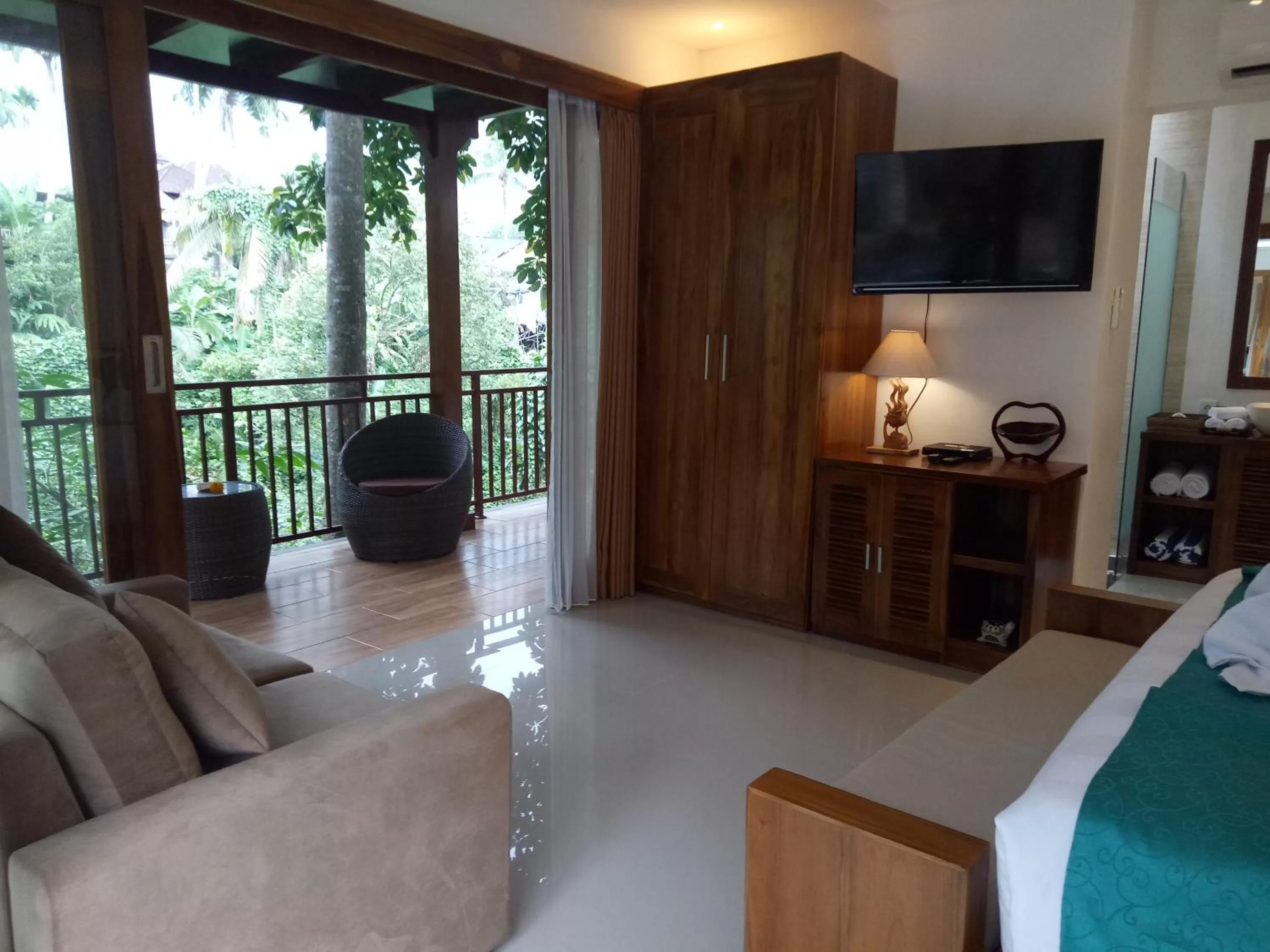 Bed in The Pesaren Ubud