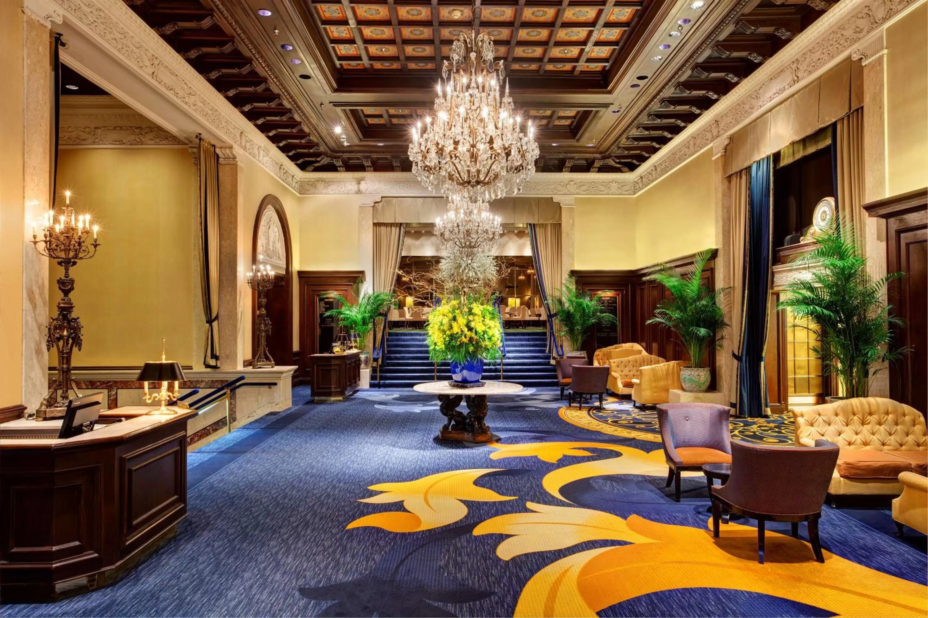 Lobby or reception in The Drake Hotel