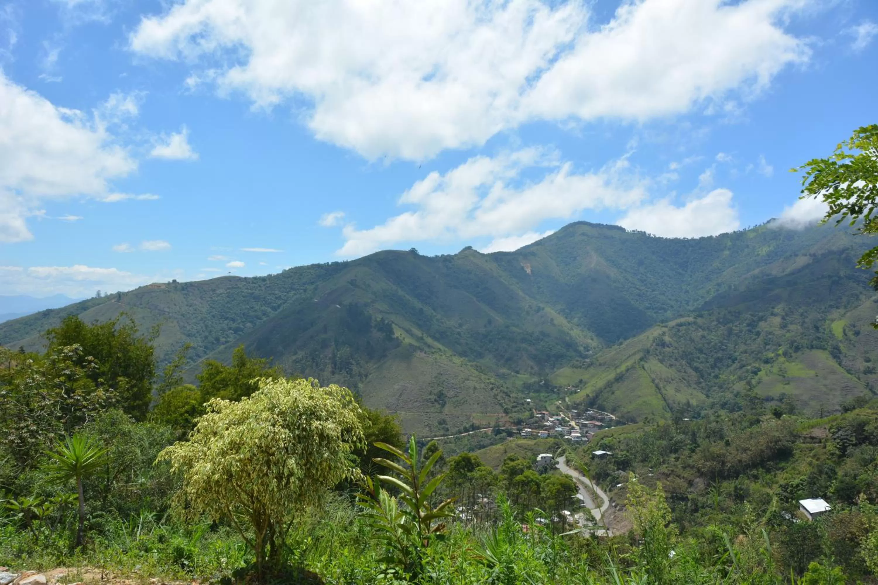 City view, Mountain View in Hosteria Florecer