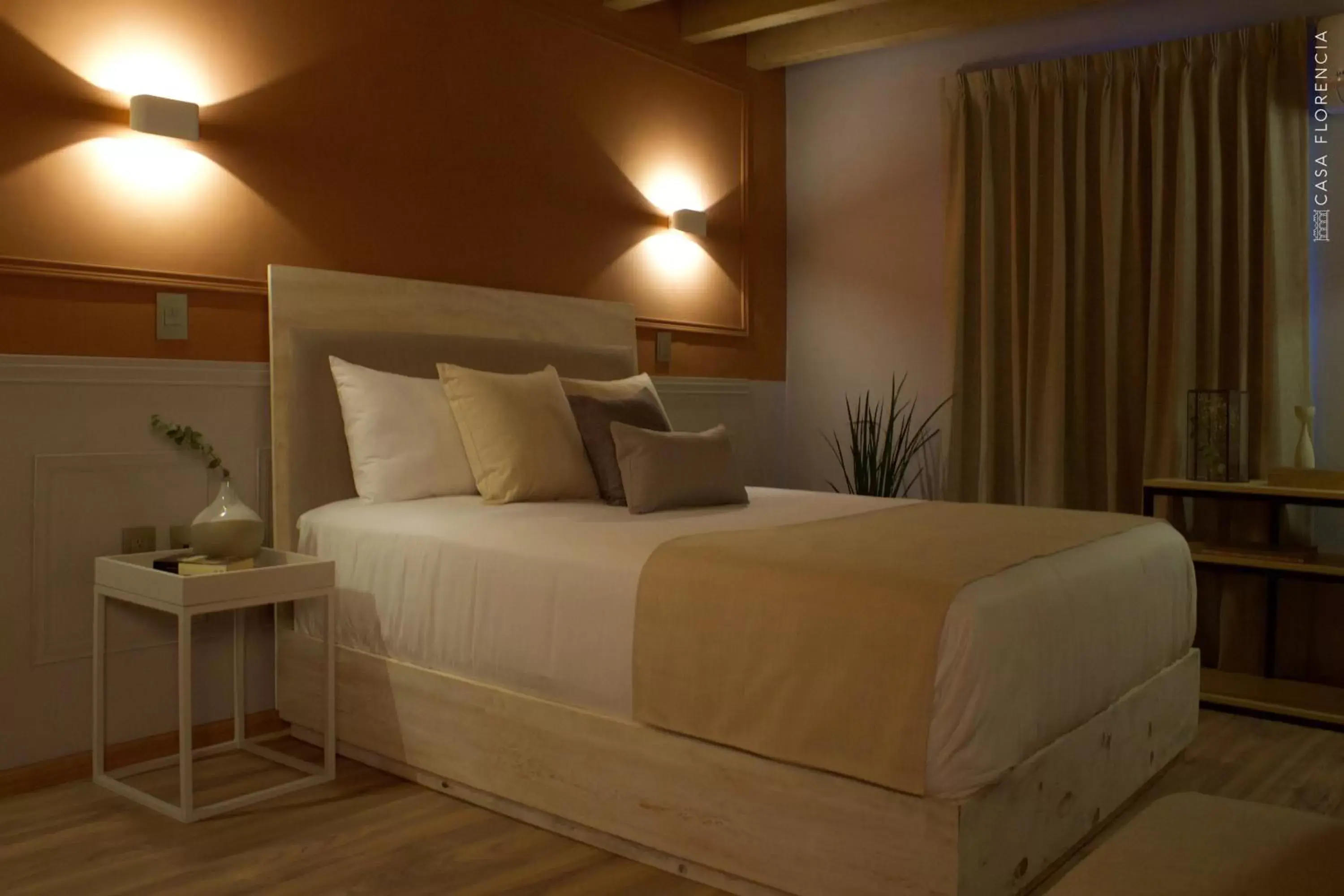 Bed in Casa Florencia Hotel Boutique