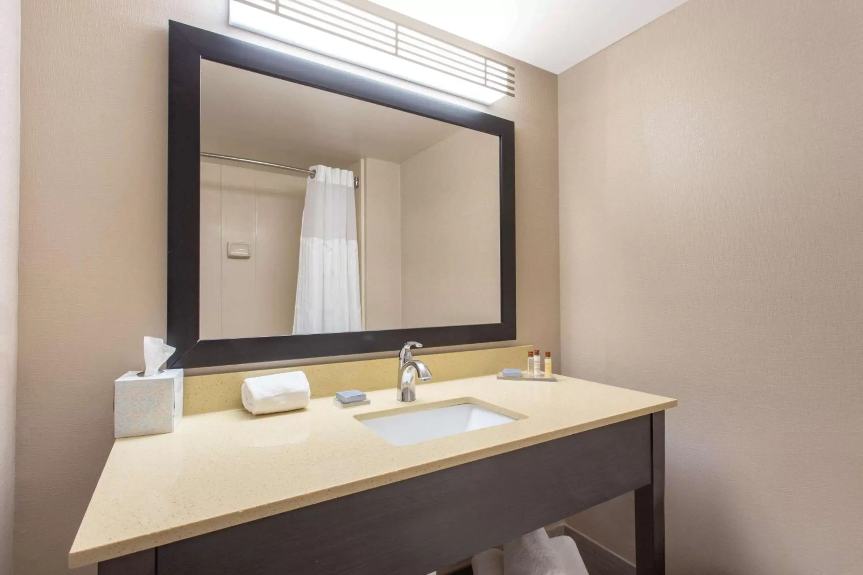 Bathroom in Wingate by Wyndham Indianapolis Airport Plainfield