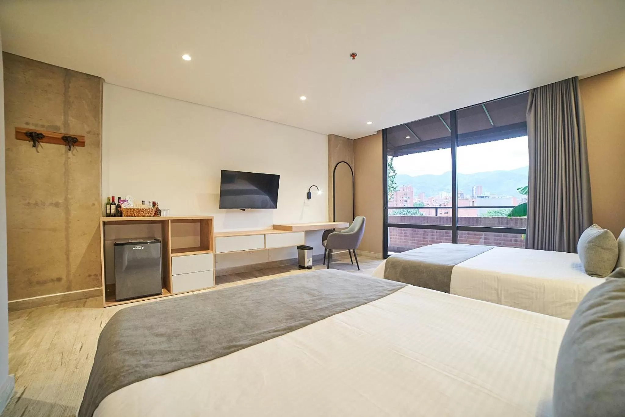 Bed in Eutopiq Hotel