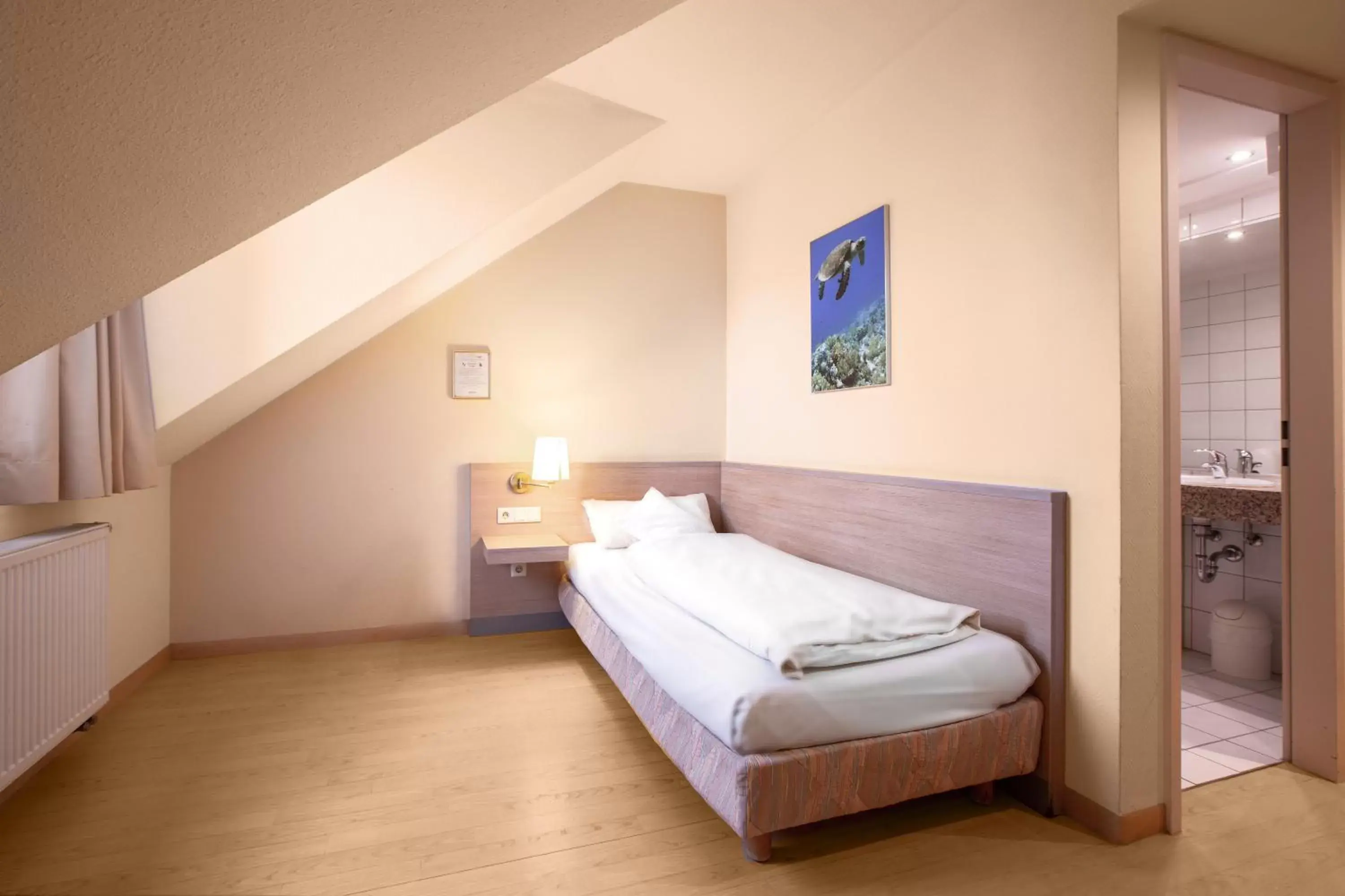 Photo of the whole room, Bed in AKZENT Hotel Aufkirchen