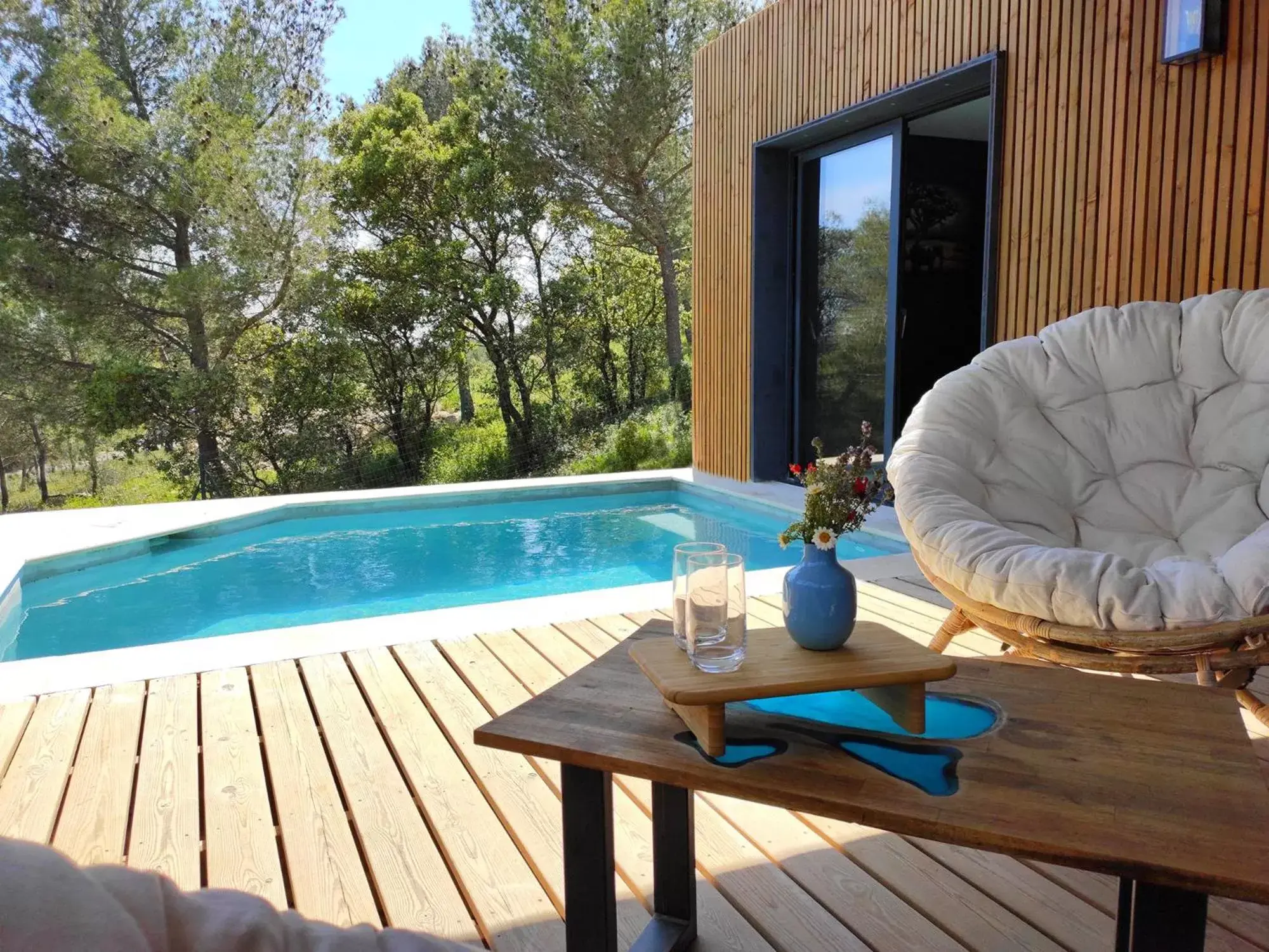 Patio, Swimming Pool in Villa Occitana