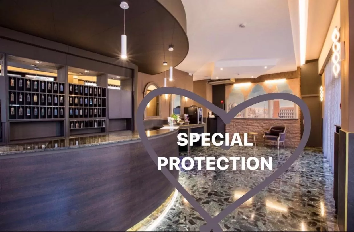 Lobby or reception in Hotel Ariston