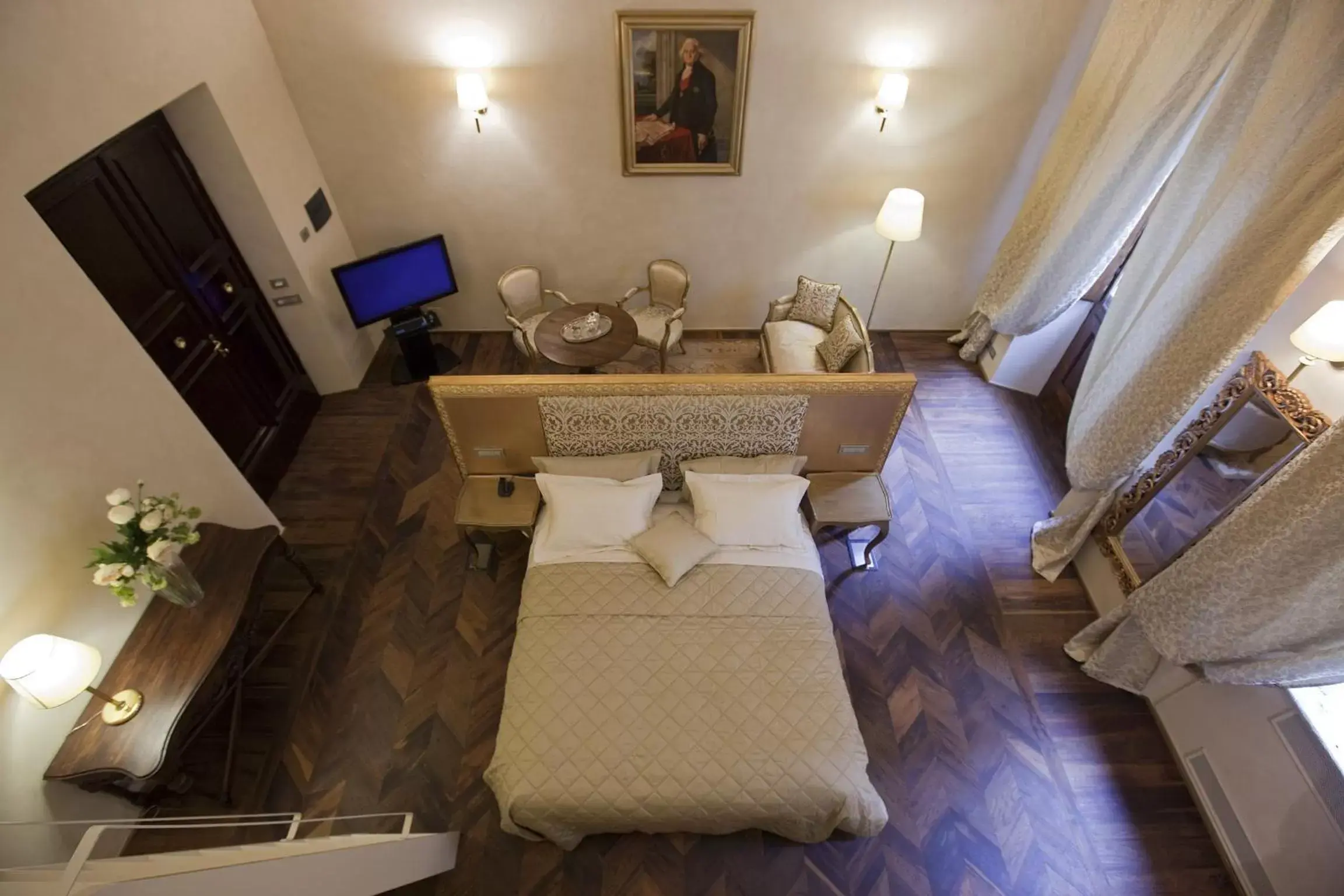 Deluxe Double Room with steam bath in Palazzo Carletti