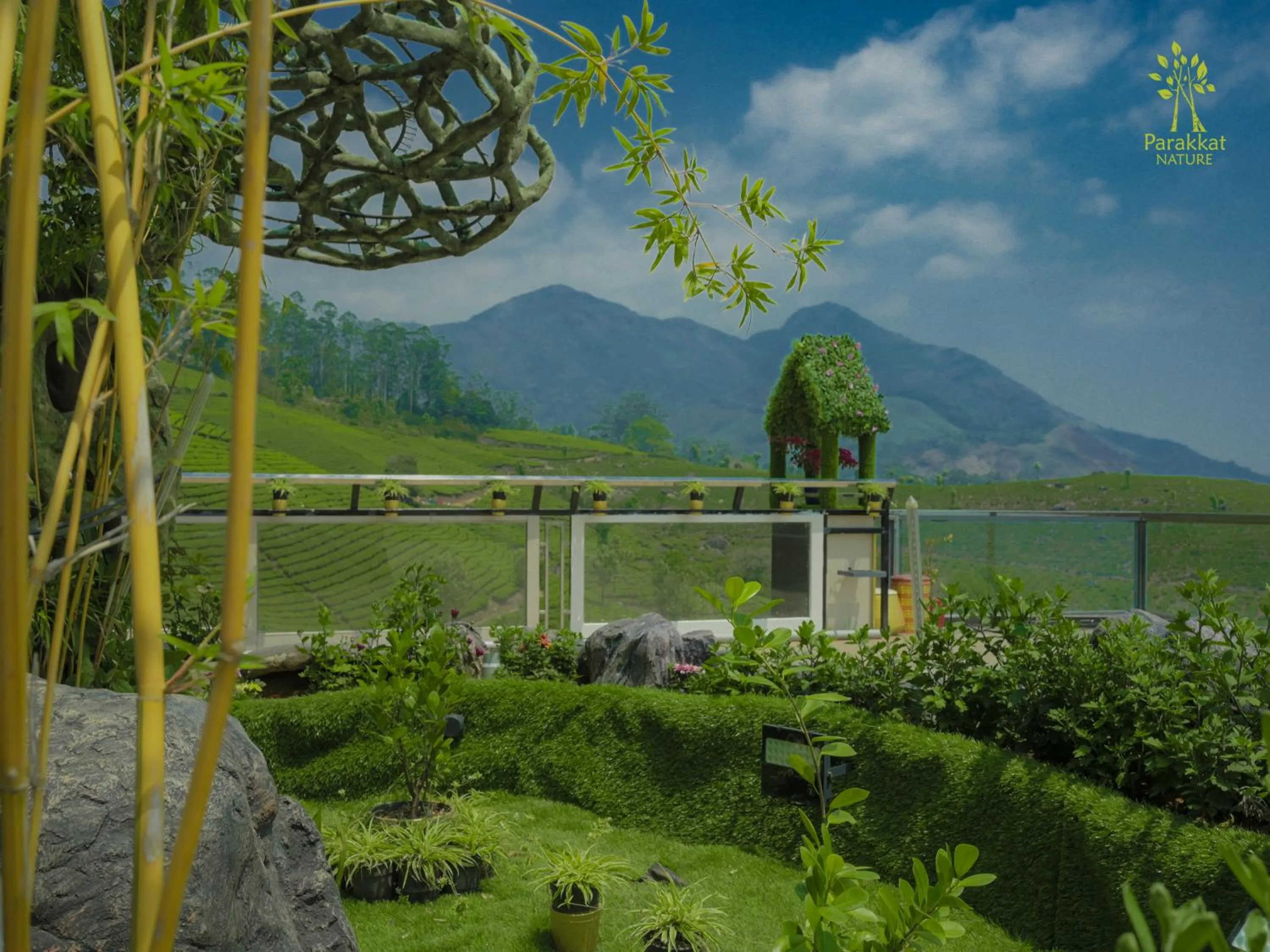 Natural landscape in Parakkat Nature Resort