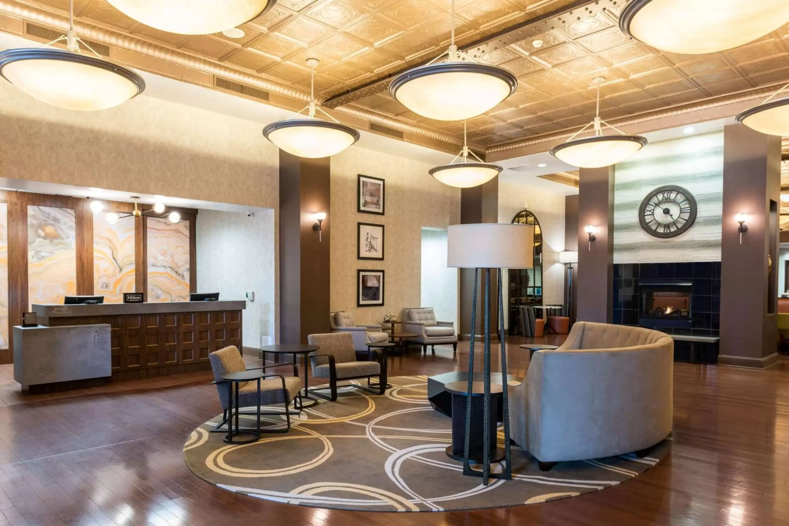 Lobby or reception in Homewood Suites by Hilton Indianapolis Downtown Lobby or reception in Homewood Suites by Hilton Indianapolis Downtown