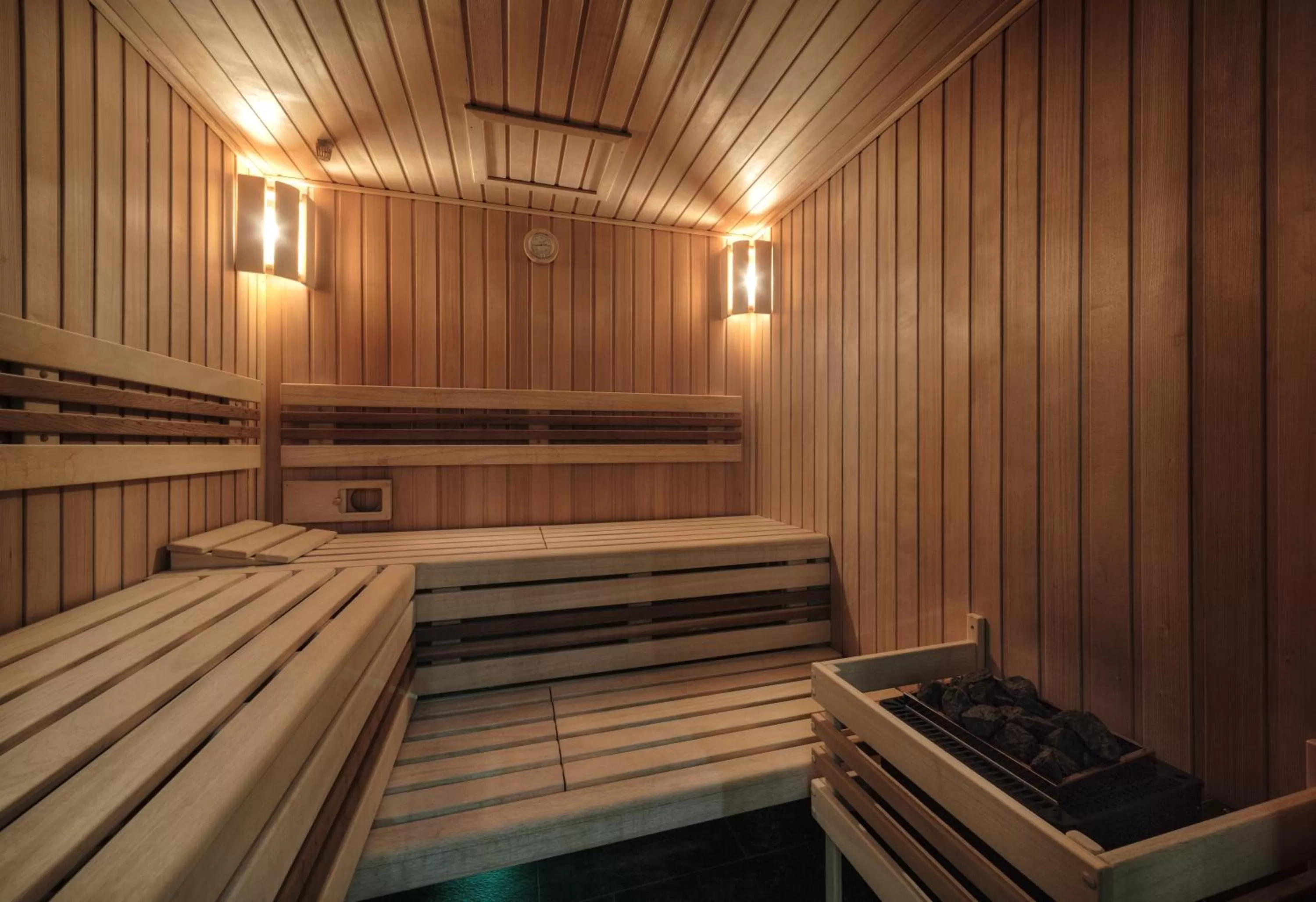 Sauna in Hotel Purkmistr