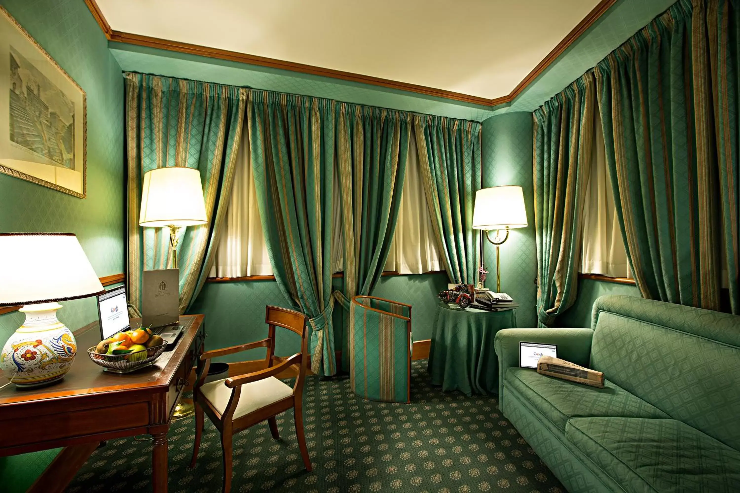 Seating Area in Grand Hotel Duca D'Este