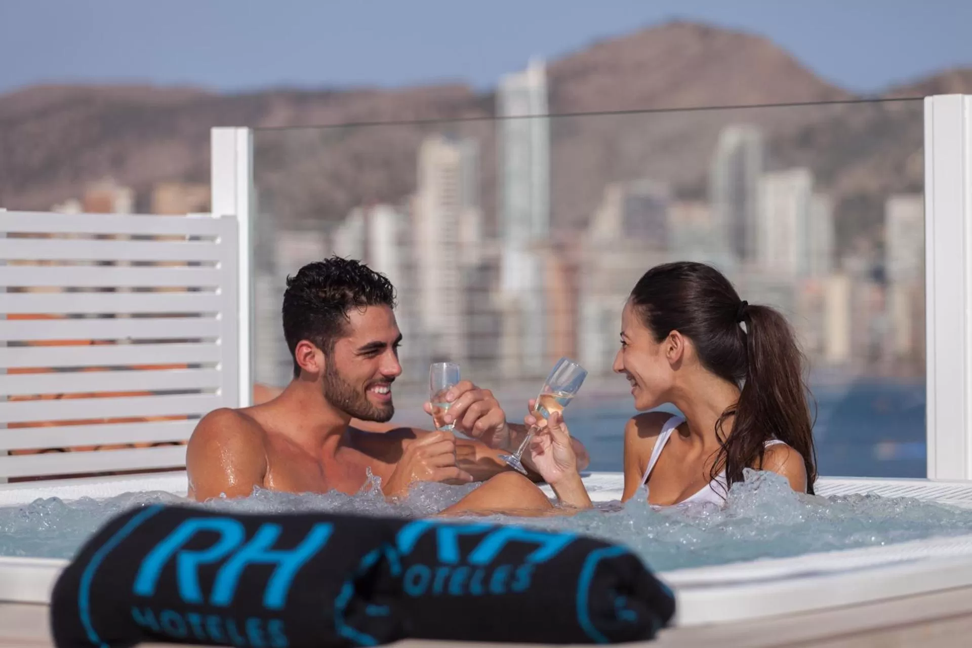 Balcony/Terrace in Gastrohotel Boutique RH Canfali