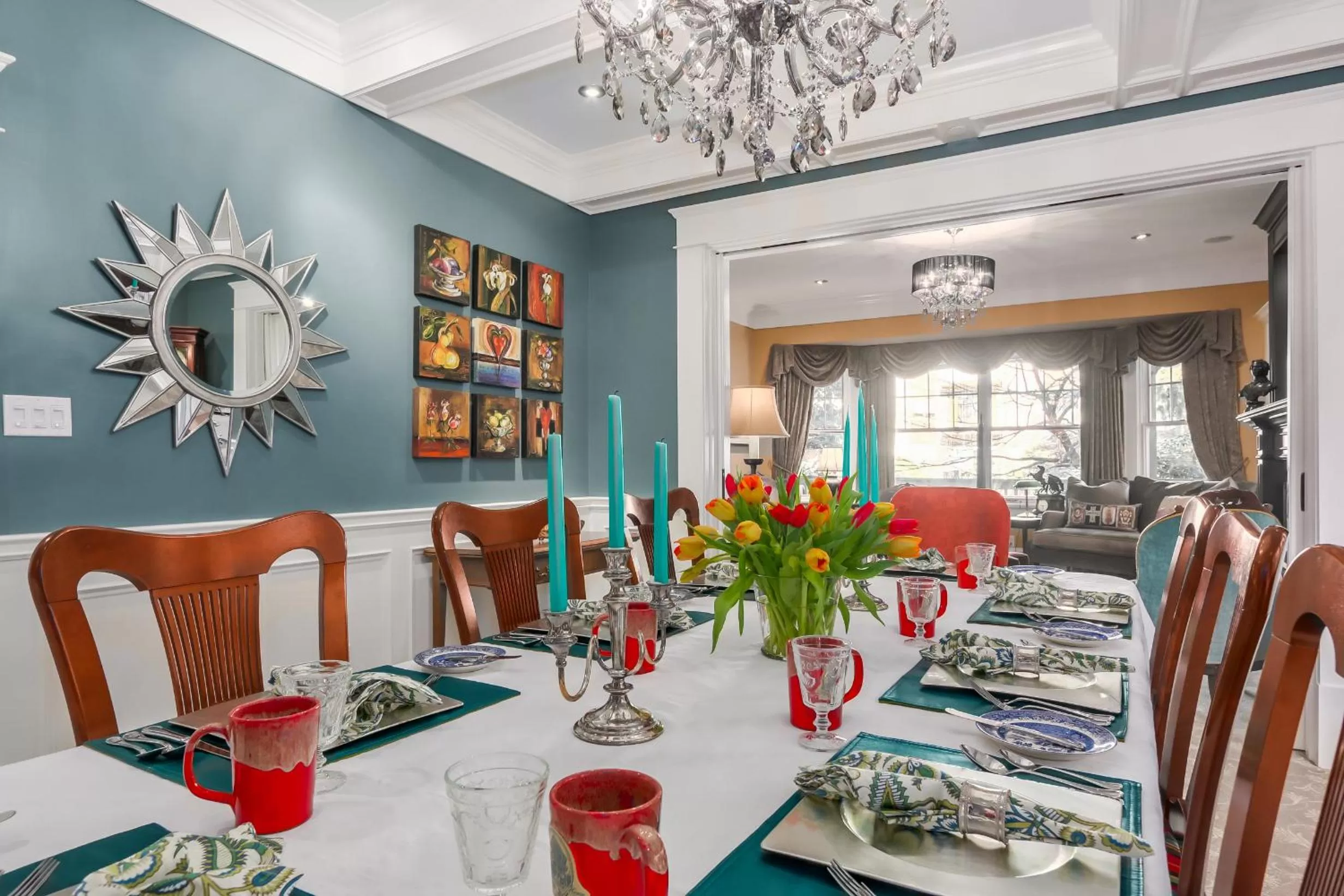 Dining area, Restaurant/Places to Eat in West End Guest House