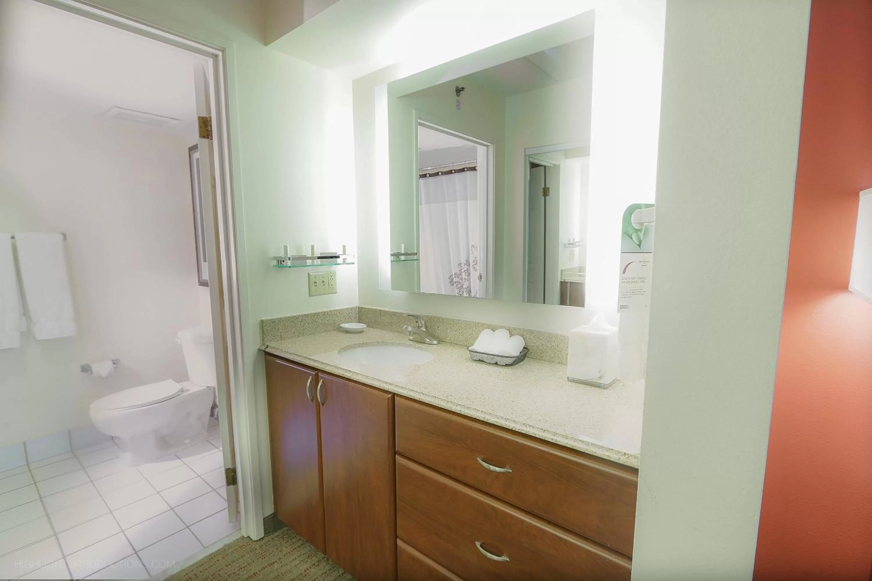 Bathroom in Residence Inn Fort Worth Alliance Airport