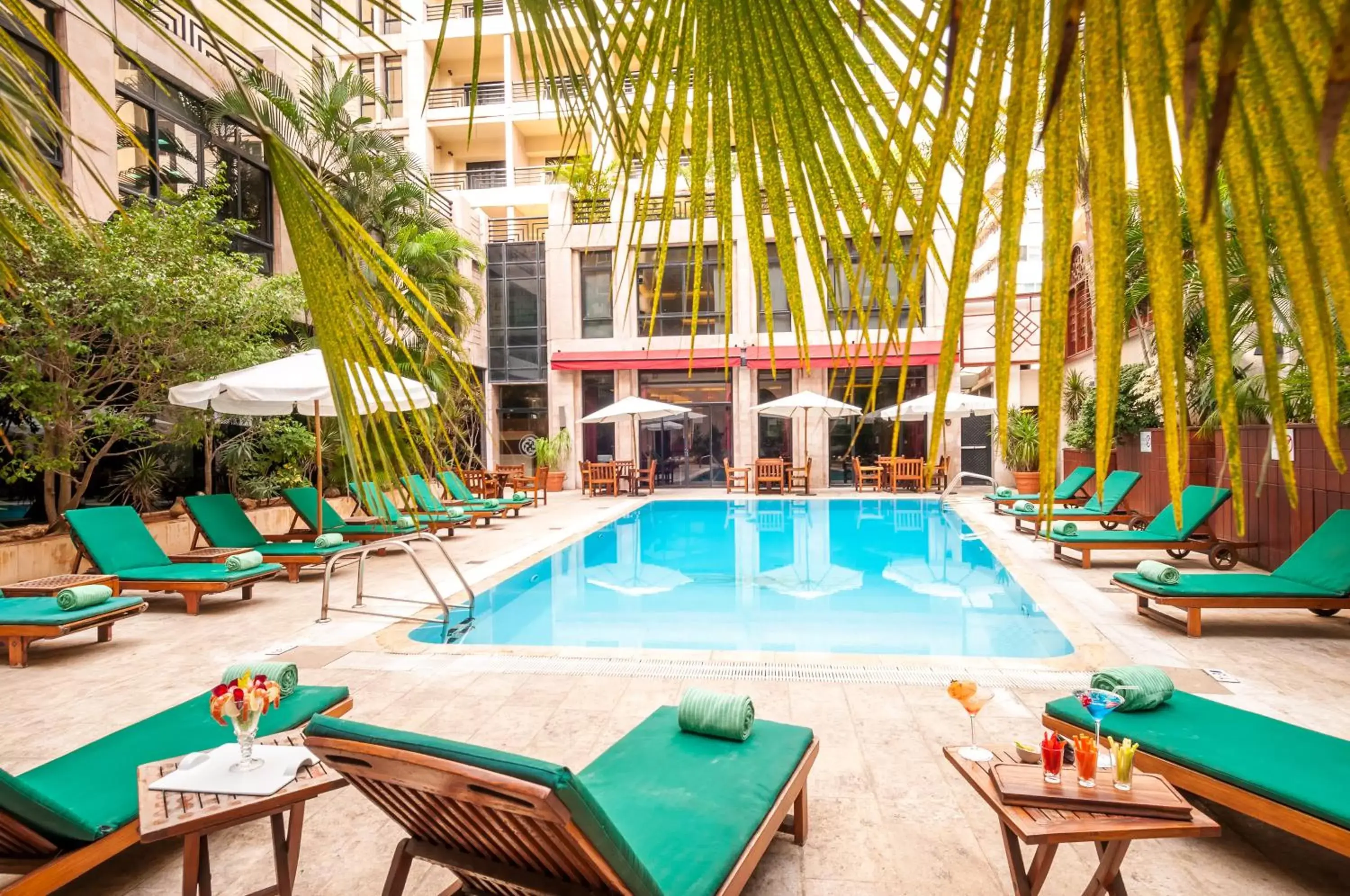 Swimming Pool in Le Commodore Hotel