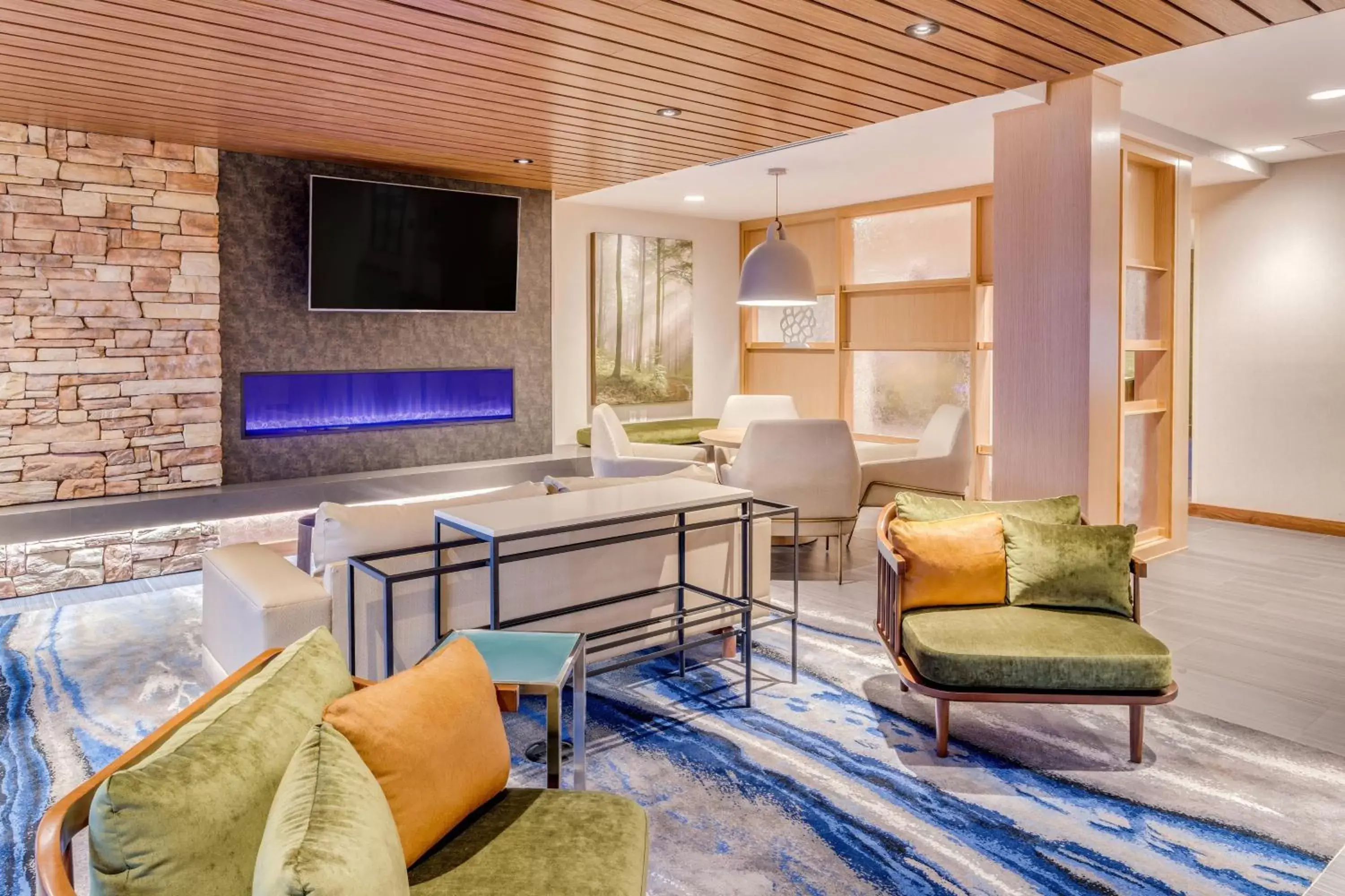 Lobby or reception, Seating Area in Fairfield Inn & Suites by Marriott Jasper