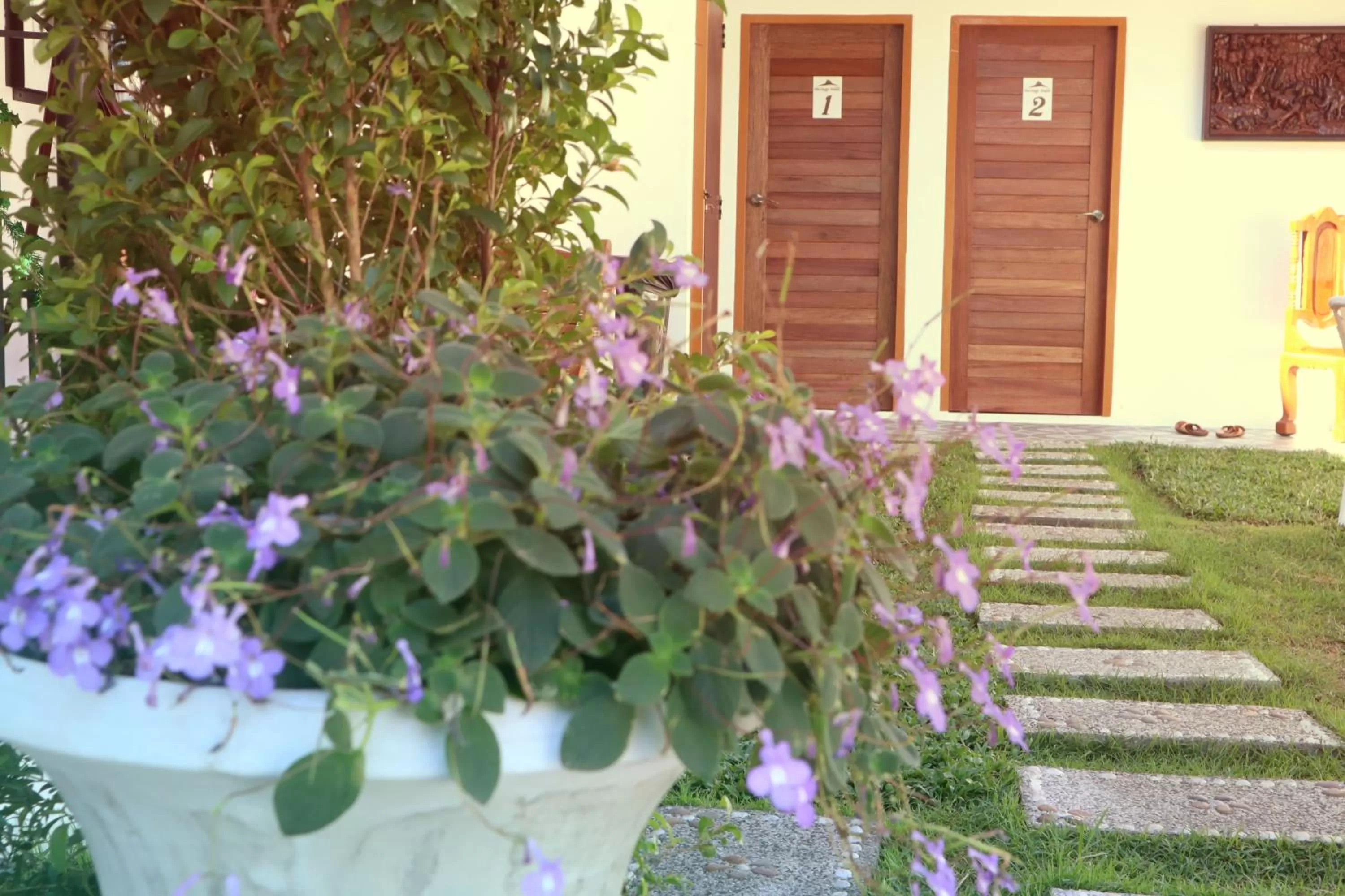 Garden in Chiang Mai Heritage House