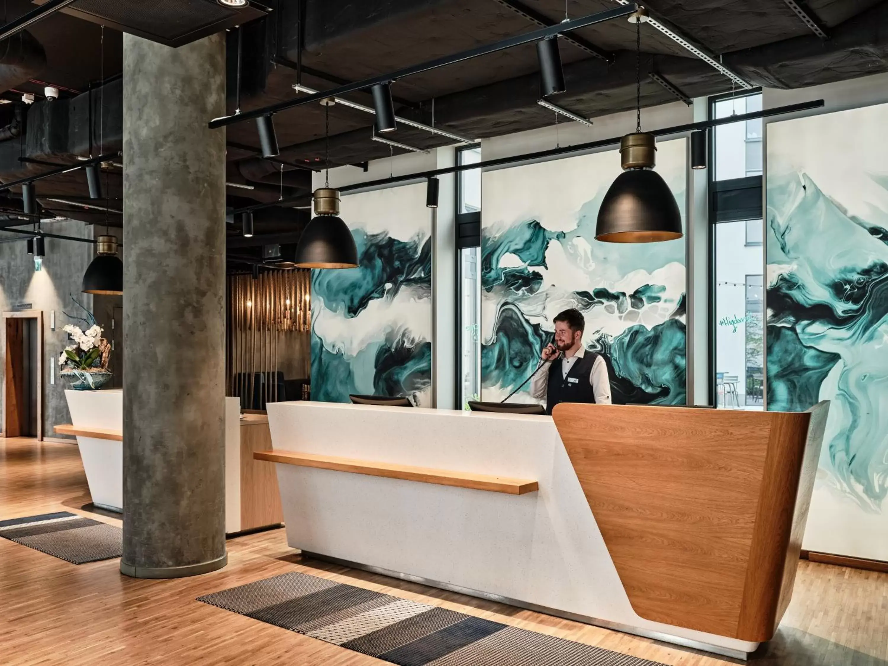 Lobby or reception in Holiday Inn Gdansk - City Centre, an IHG Hotel