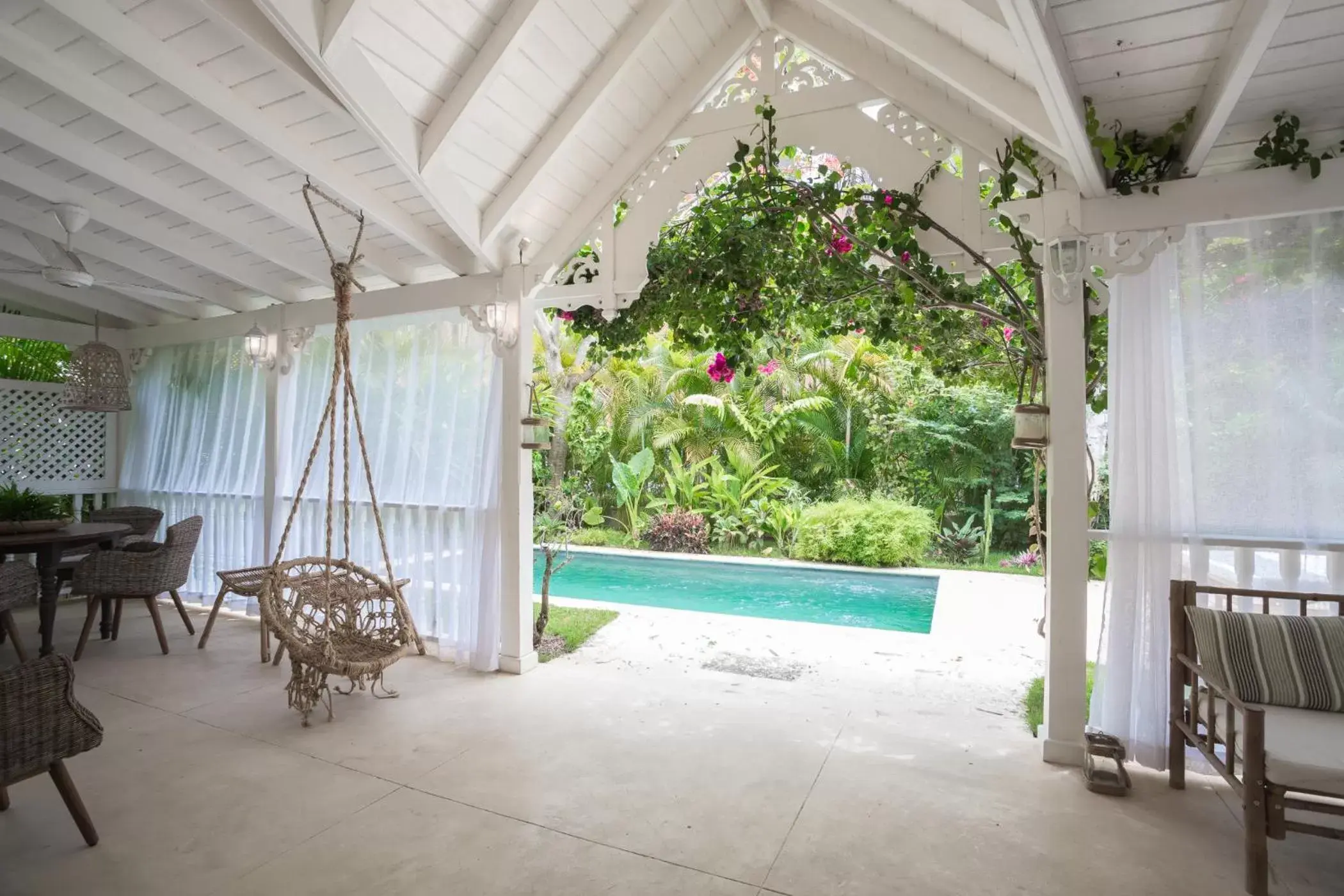 Patio, Swimming Pool in Mahona Boutique Hotel