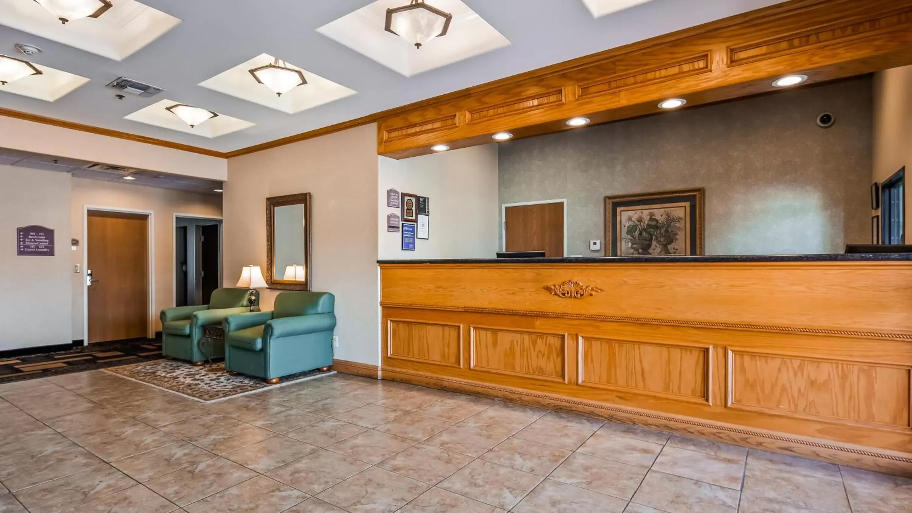 Lobby/Reception in Best Western Longview