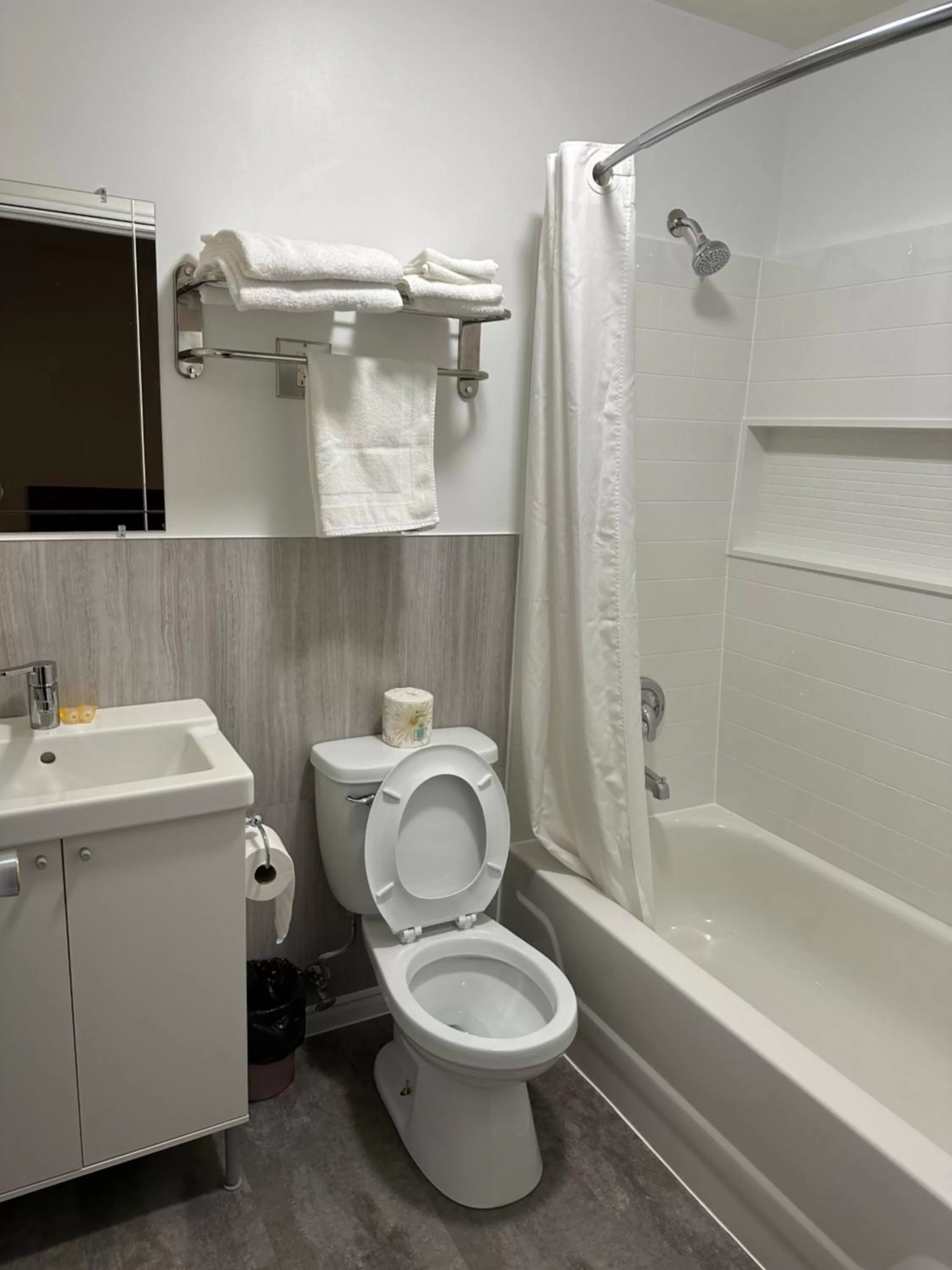 Bathroom in Yellow Quill Motel