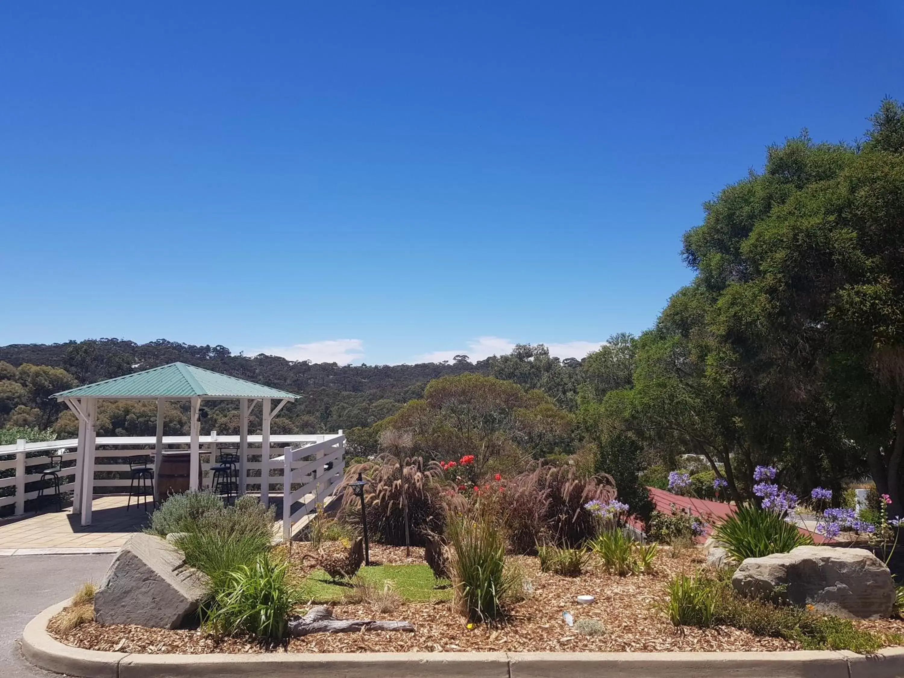 Garden in Clare Valley Motel