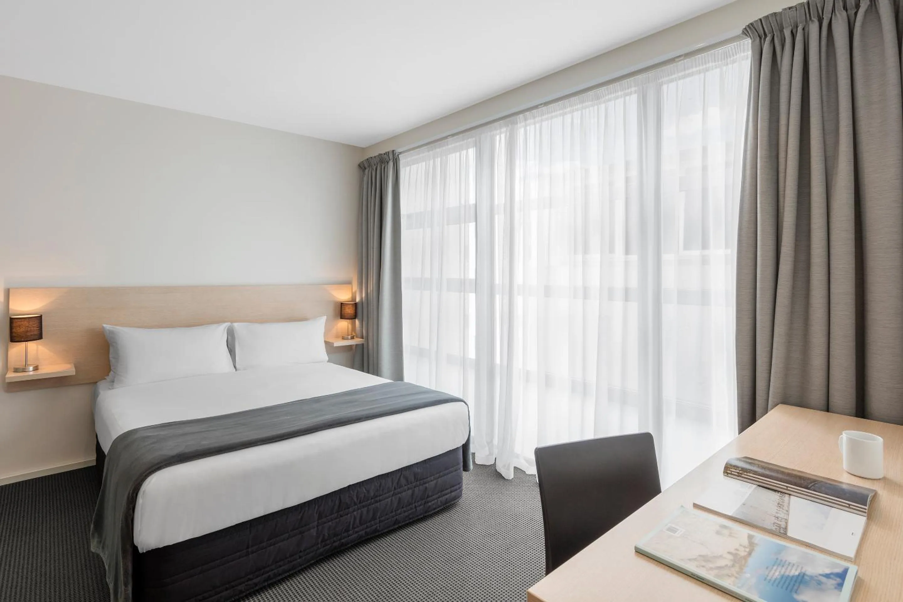 Bedroom, Bed in Tetra Serviced Apartments by Castle