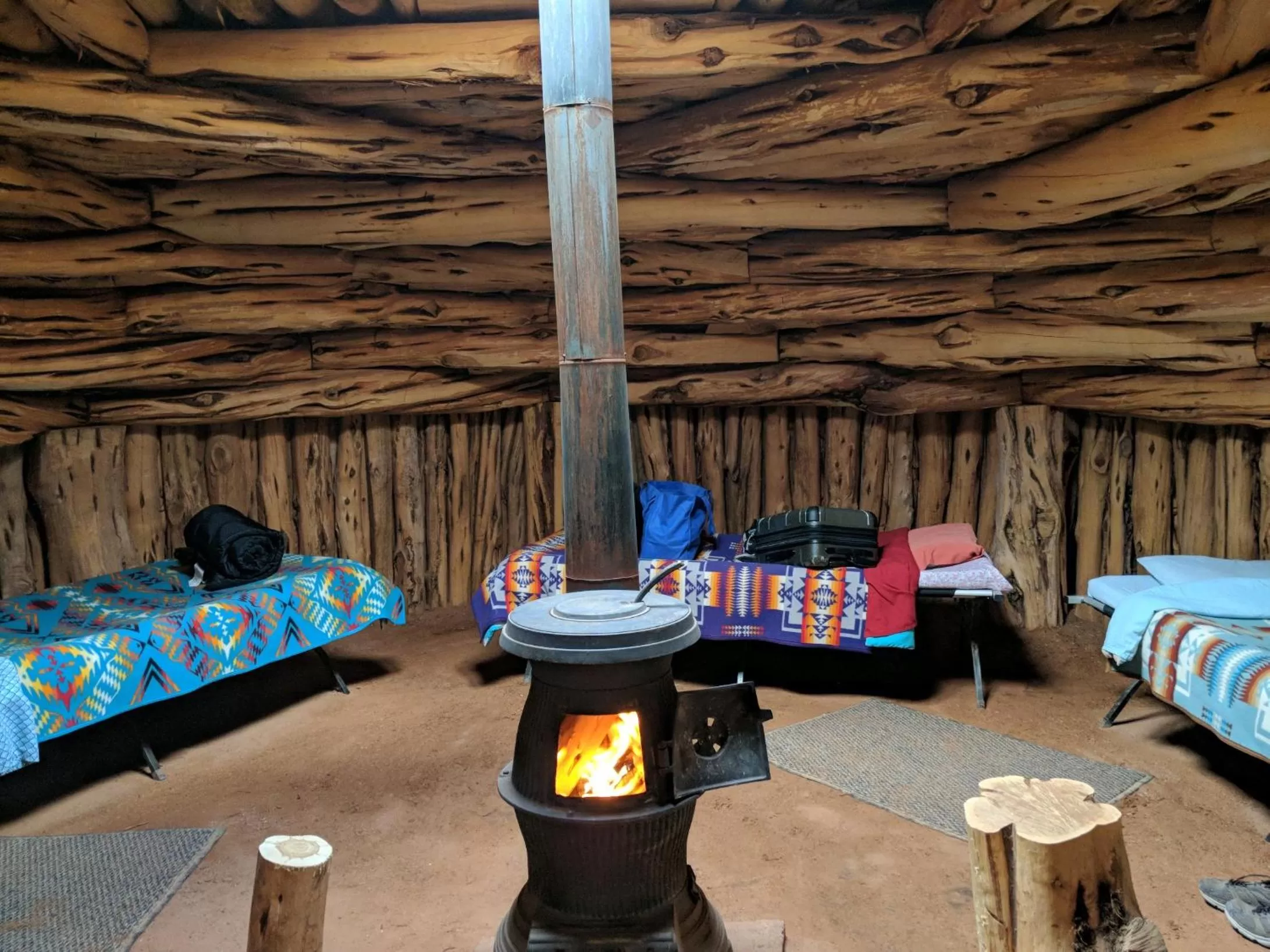 Property building in Shash Dine' EcoRetreat