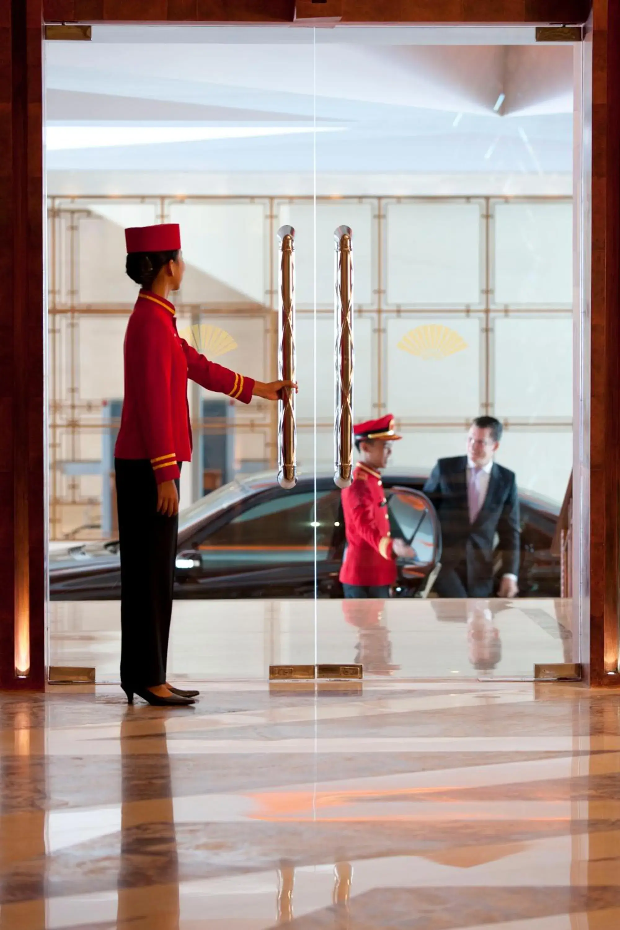 Lobby or reception in Mandarin Oriental Jakarta