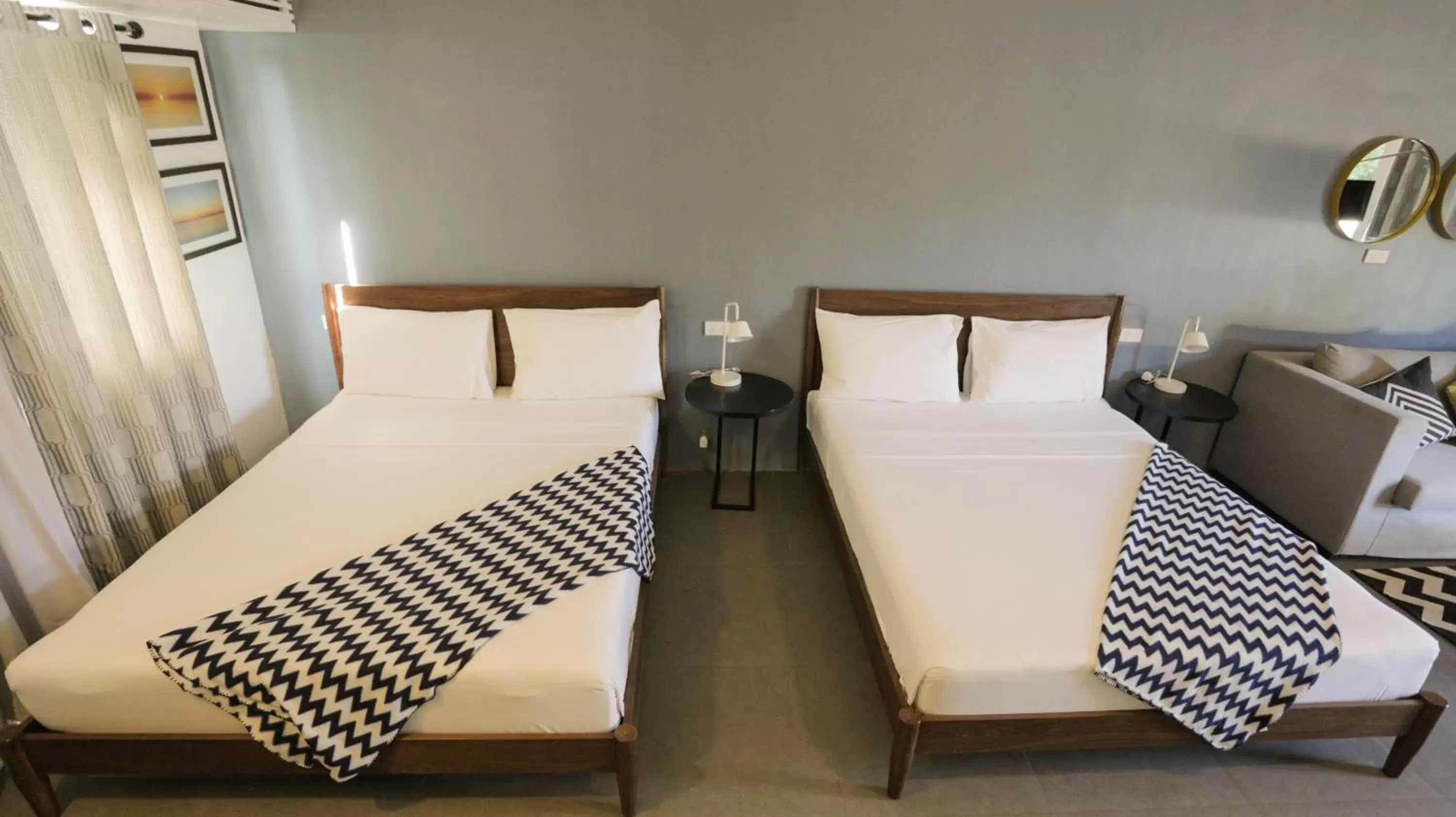 Bed in Treetop Suites Bed in Treetop Suites