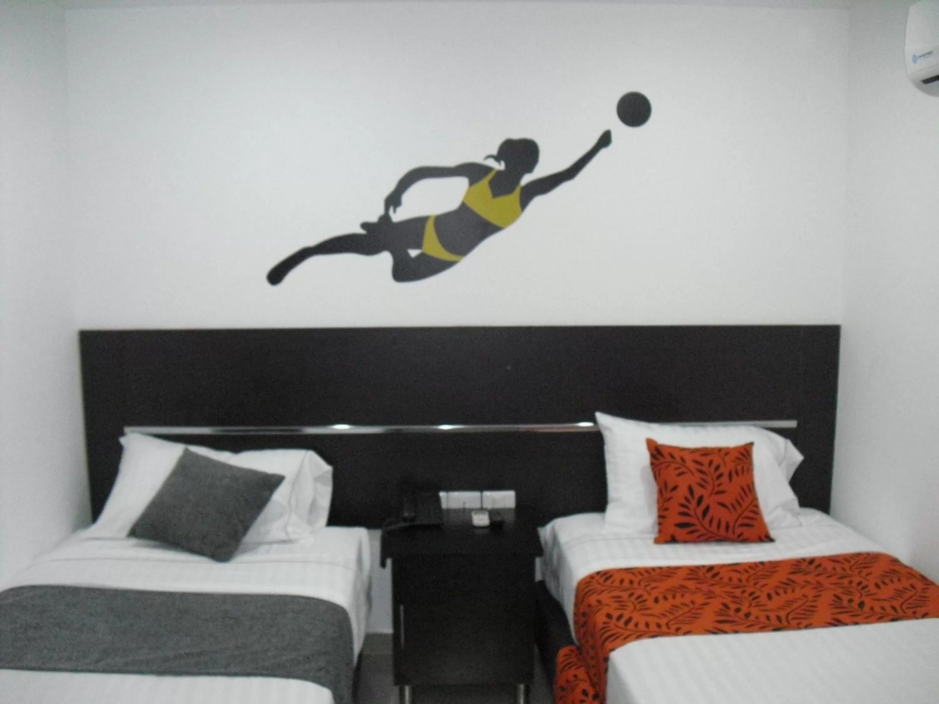 Bed in AW Hotel Sport