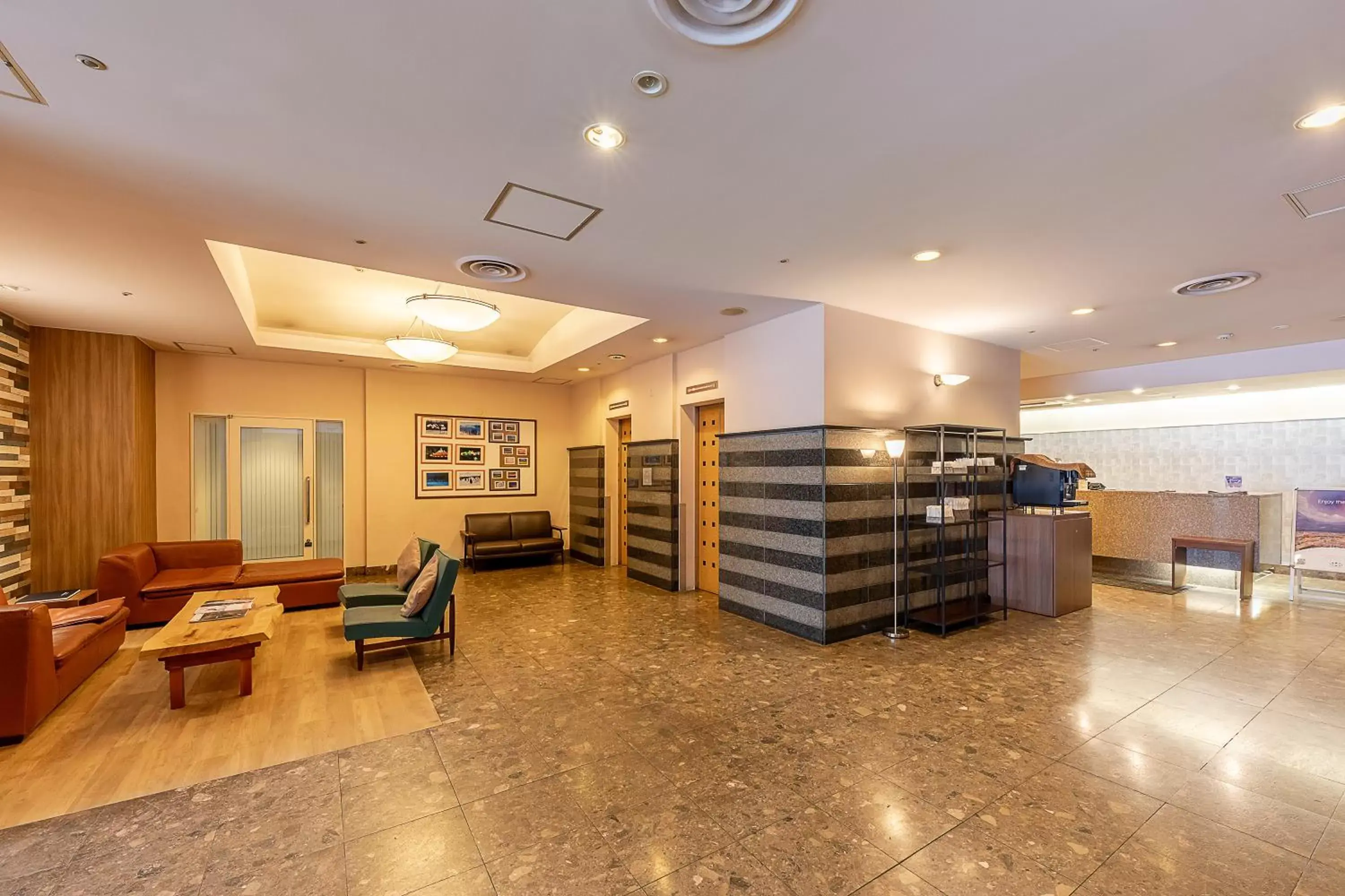 Lobby or reception, Lobby/Reception in Court Hotel Asahikawa