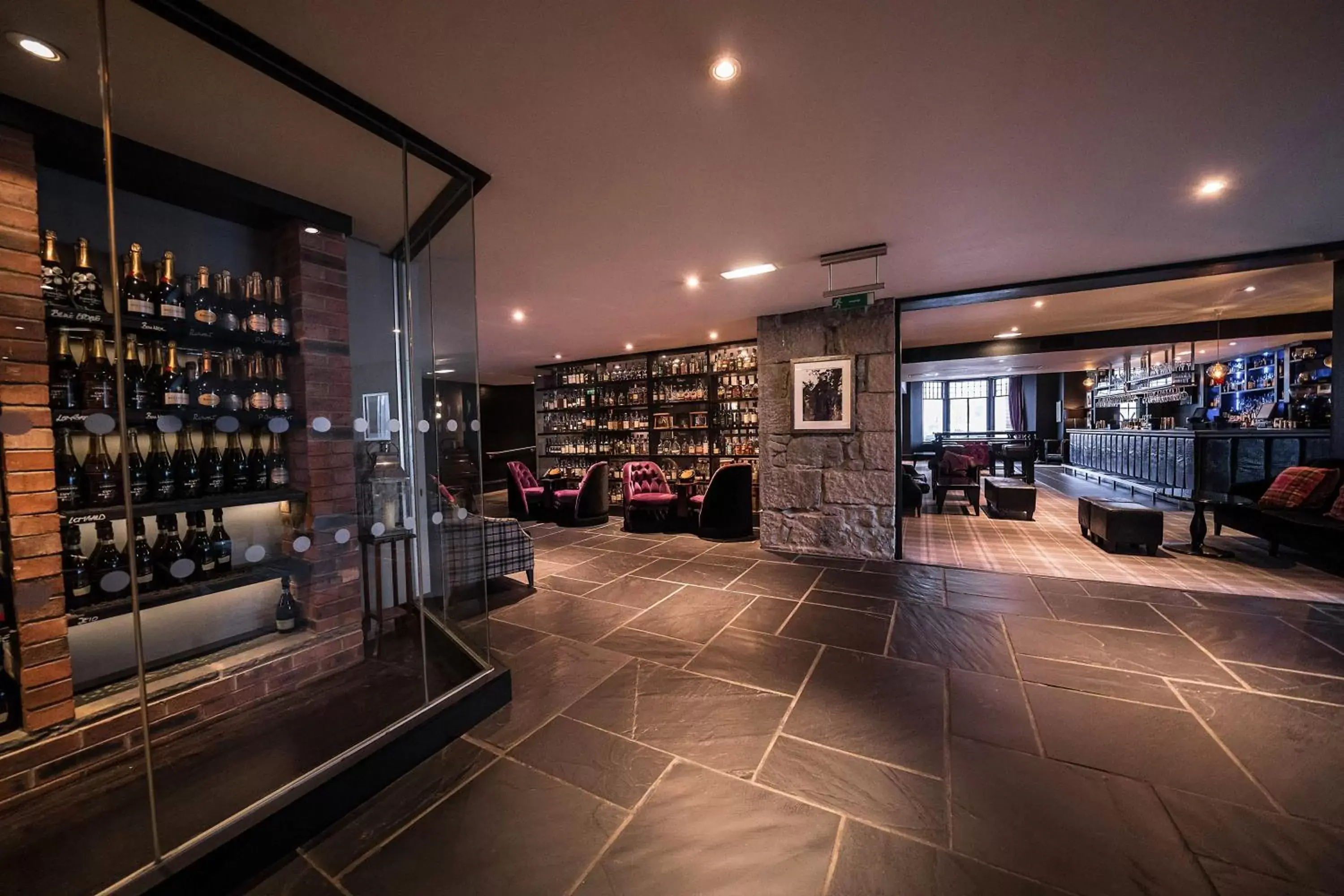 Lounge or bar in Malmaison Aberdeen