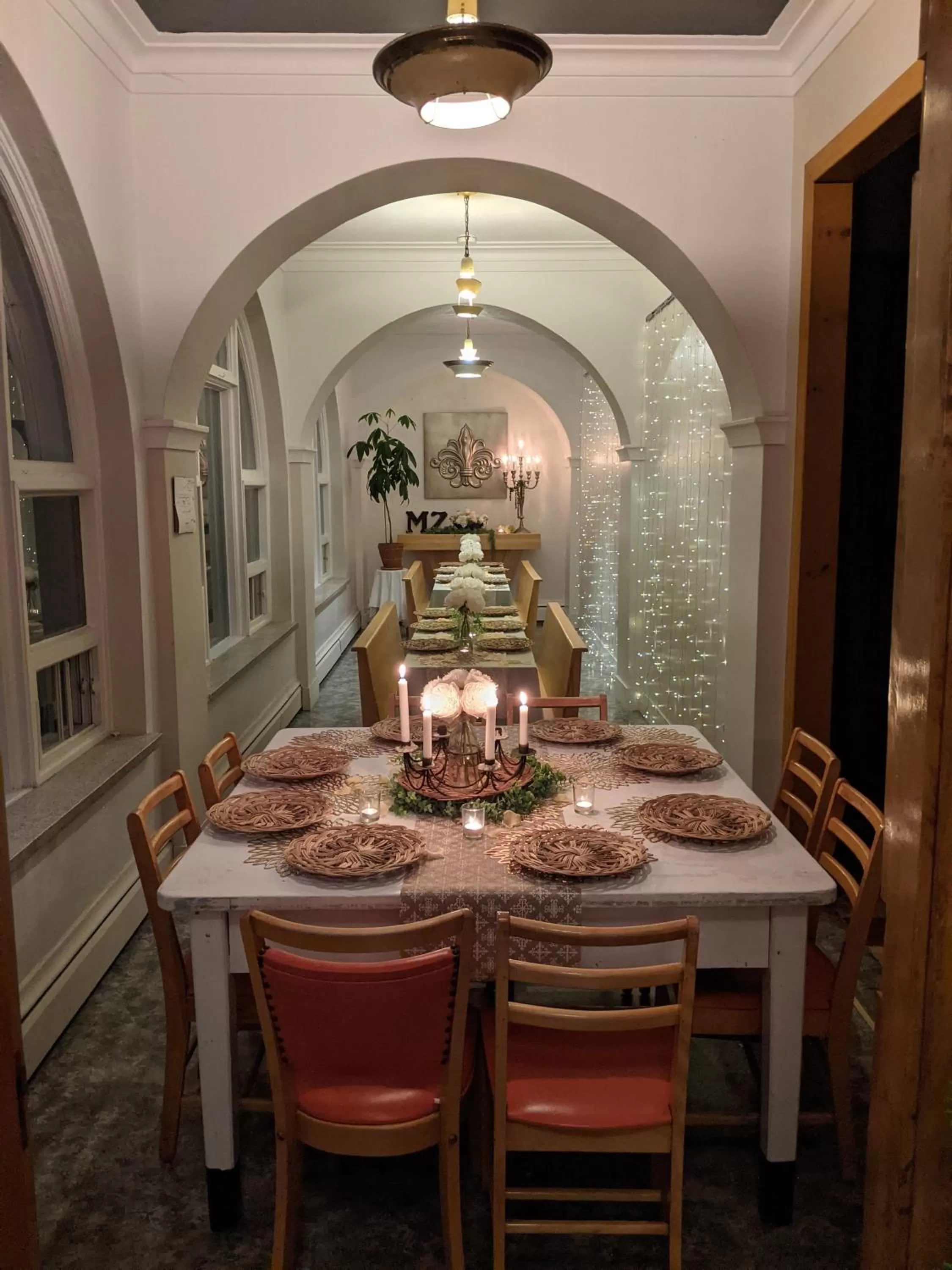 Seating area in Maison Zacharie