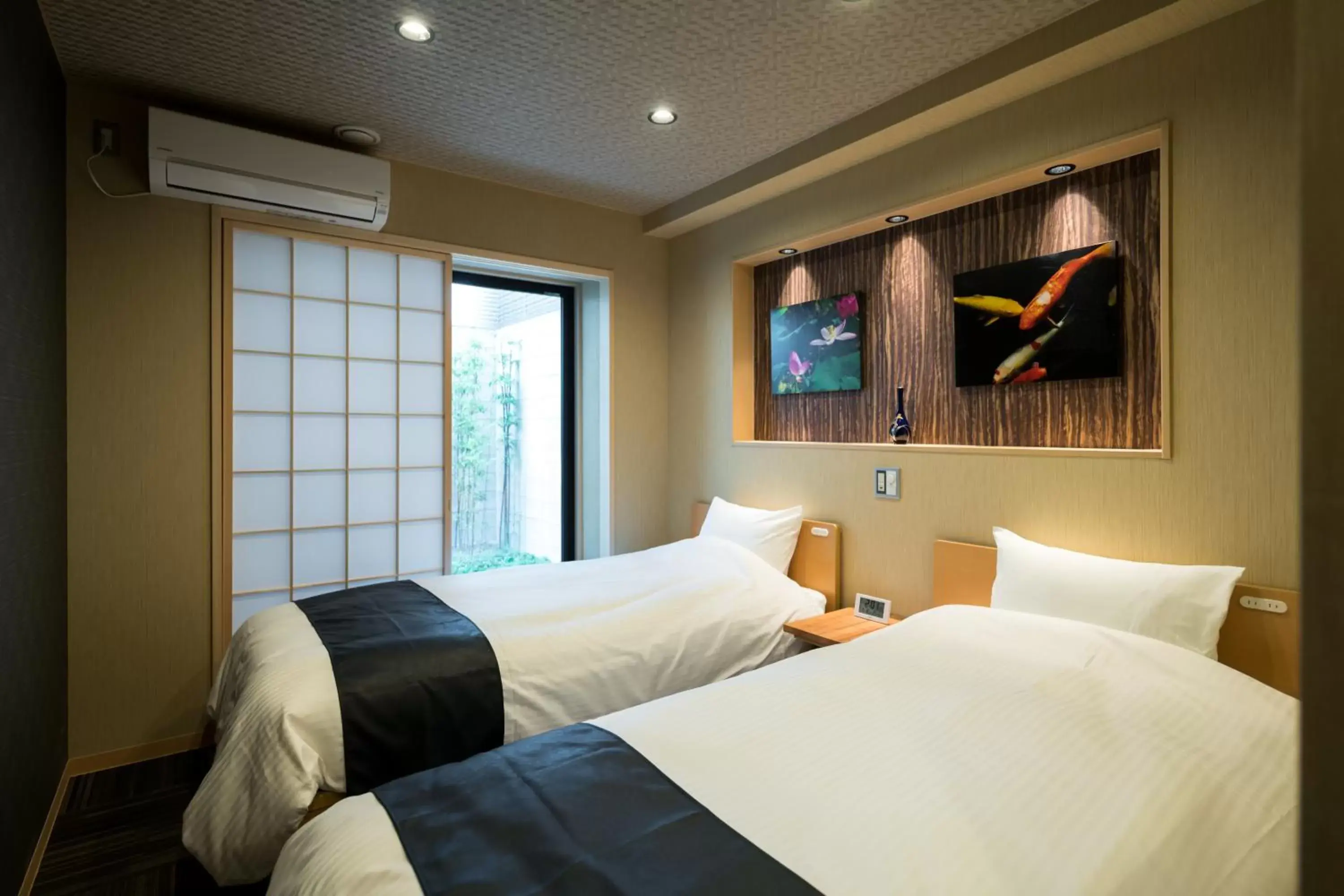 Bed in Shiki Suites - Kyoto Umekoji