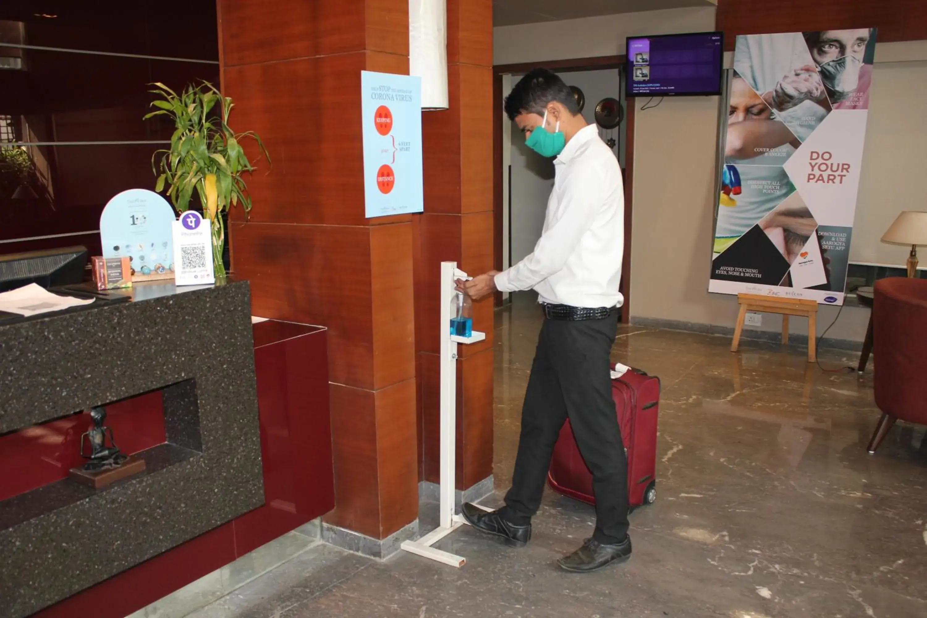 Lobby or reception in The Fern Residency, Vadodara