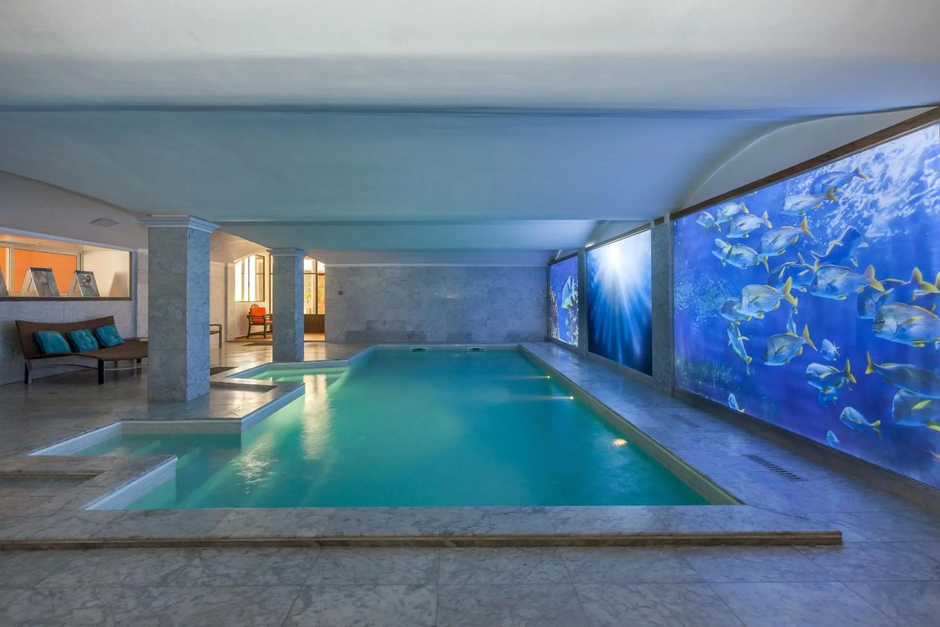 Swimming Pool in Hôtel Le Roi Théodore & Spa