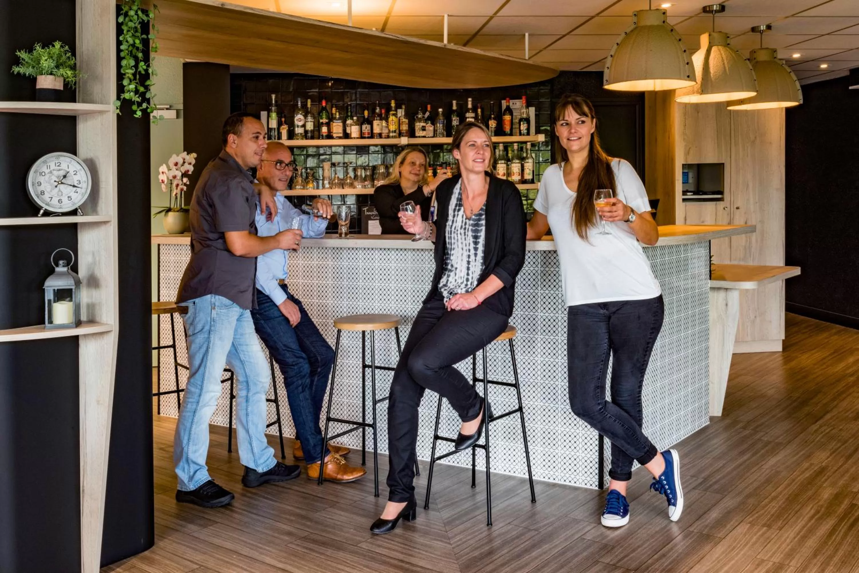 People in ibis Creil Sur Oise