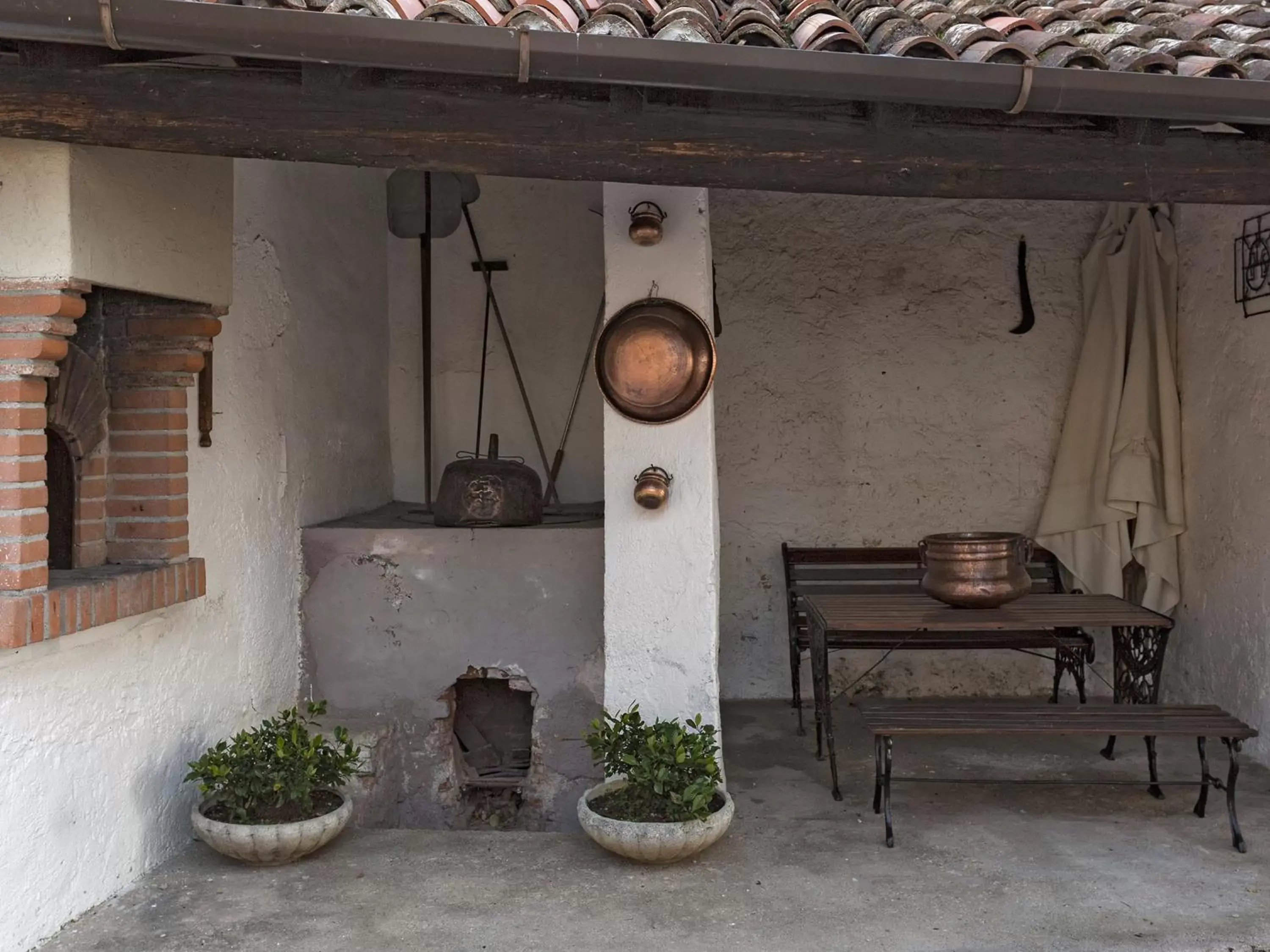 Patio in Villa Stecchini