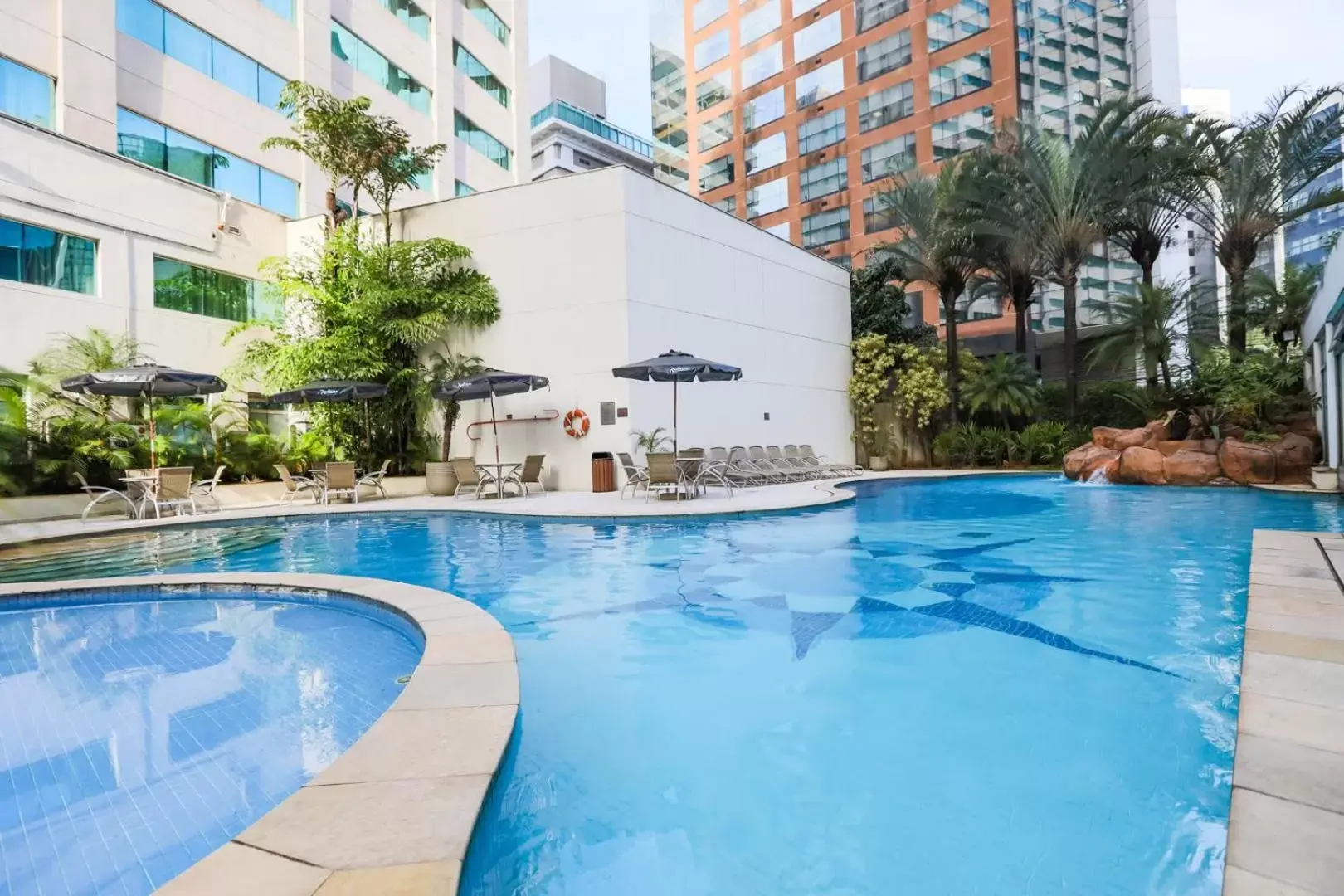 Swimming Pool in Radisson Vila Olimpia Sao Paulo