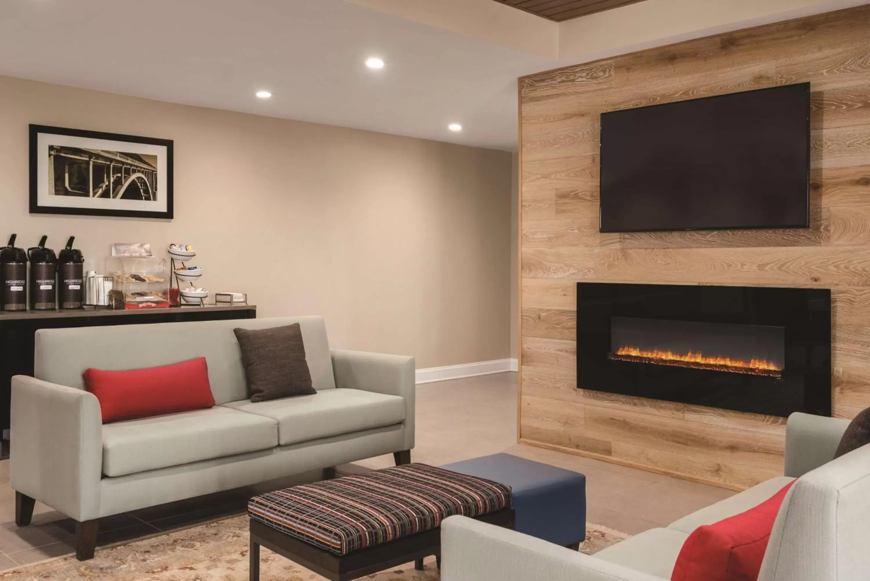 Lobby or reception, Seating Area in Country Inn & Suites by Radisson, Chicago-Hoffman