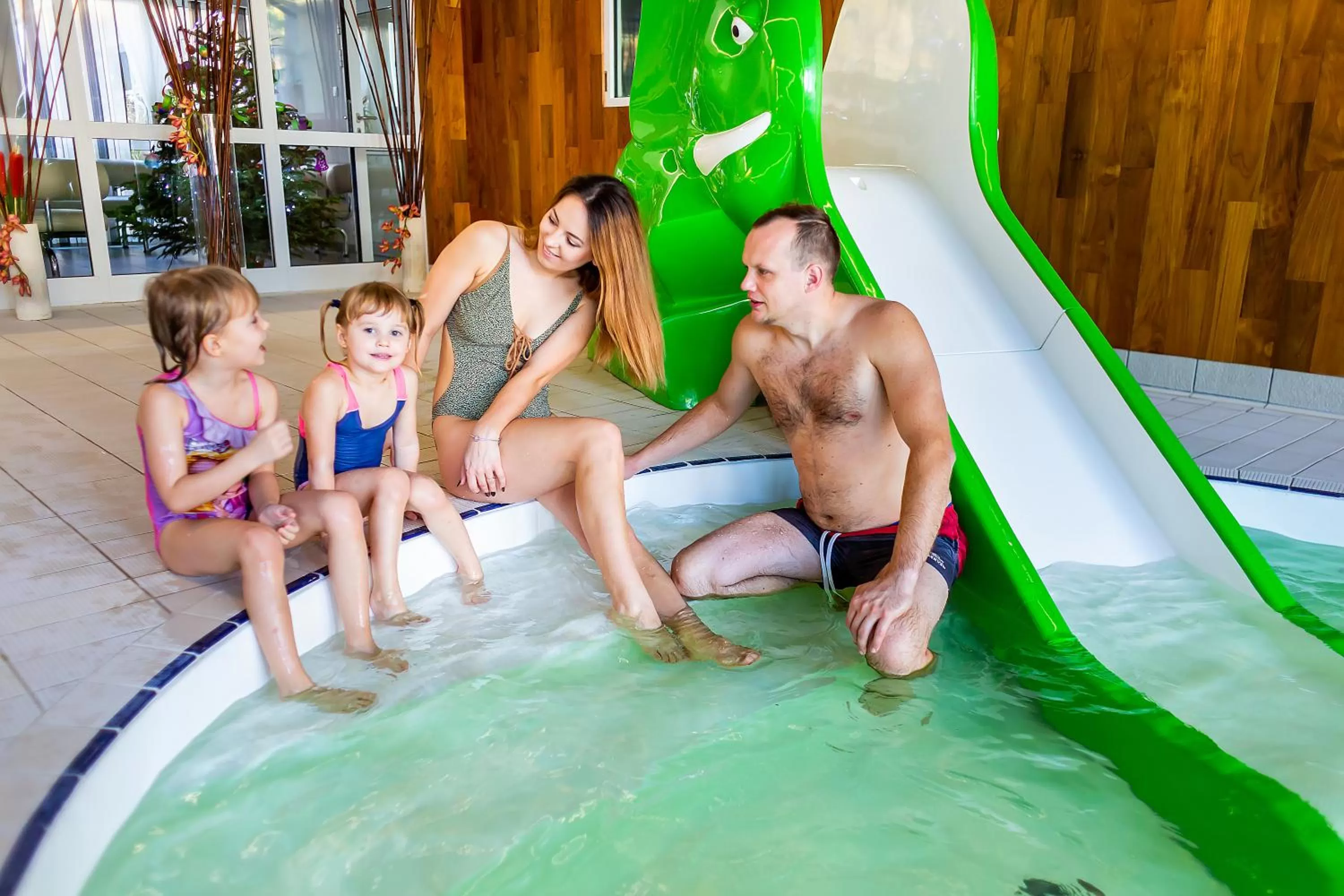 Swimming pool in Hotel Jantar Wellness & Spa