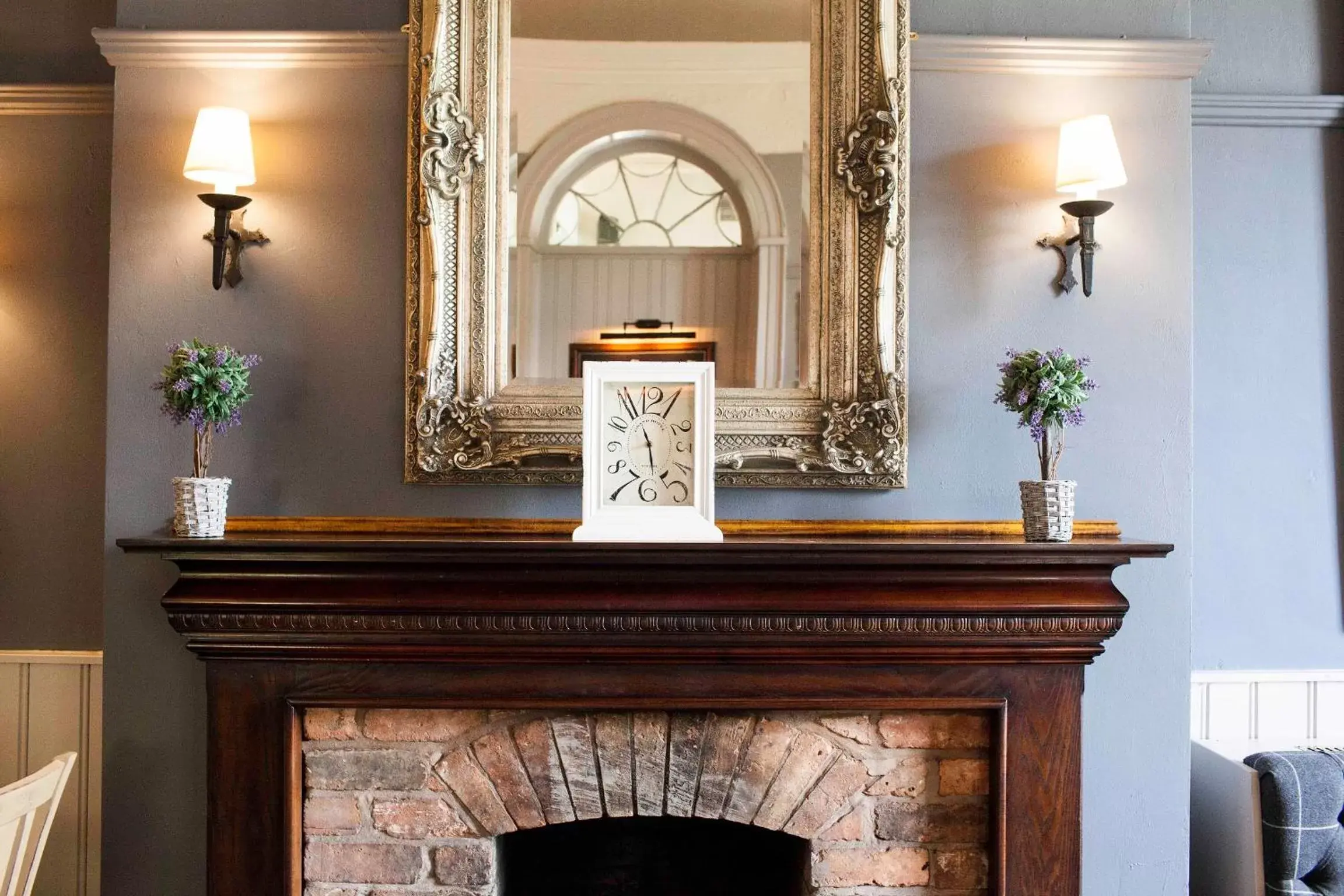 Decorative detail in Himley House by Chef & Brewer Collection
